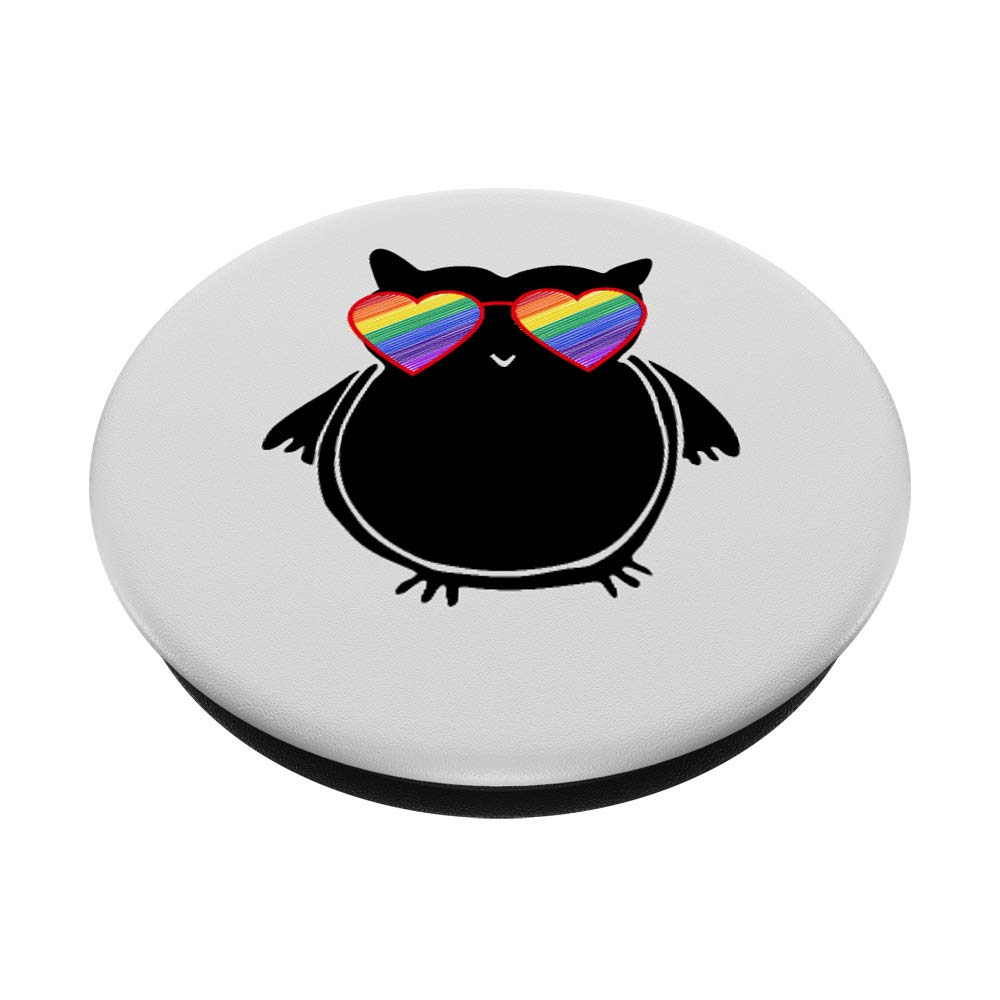 LGBTQ Rainbow PopSockets - Swappable PopGrip for iPhone & Android - Gay Pride Accessories for Teens & Adults - Perfect for Phones, Tablets & LGBTQ Events