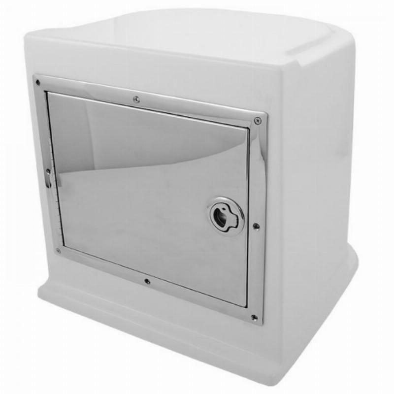 Viper Pro Series Combo Seat Base & Stainless Steel Tackle Locker - Durable Fishing Boat Accessories for Anglers | Perfect for Bass Boats, Offshore Fishing & Marine Use