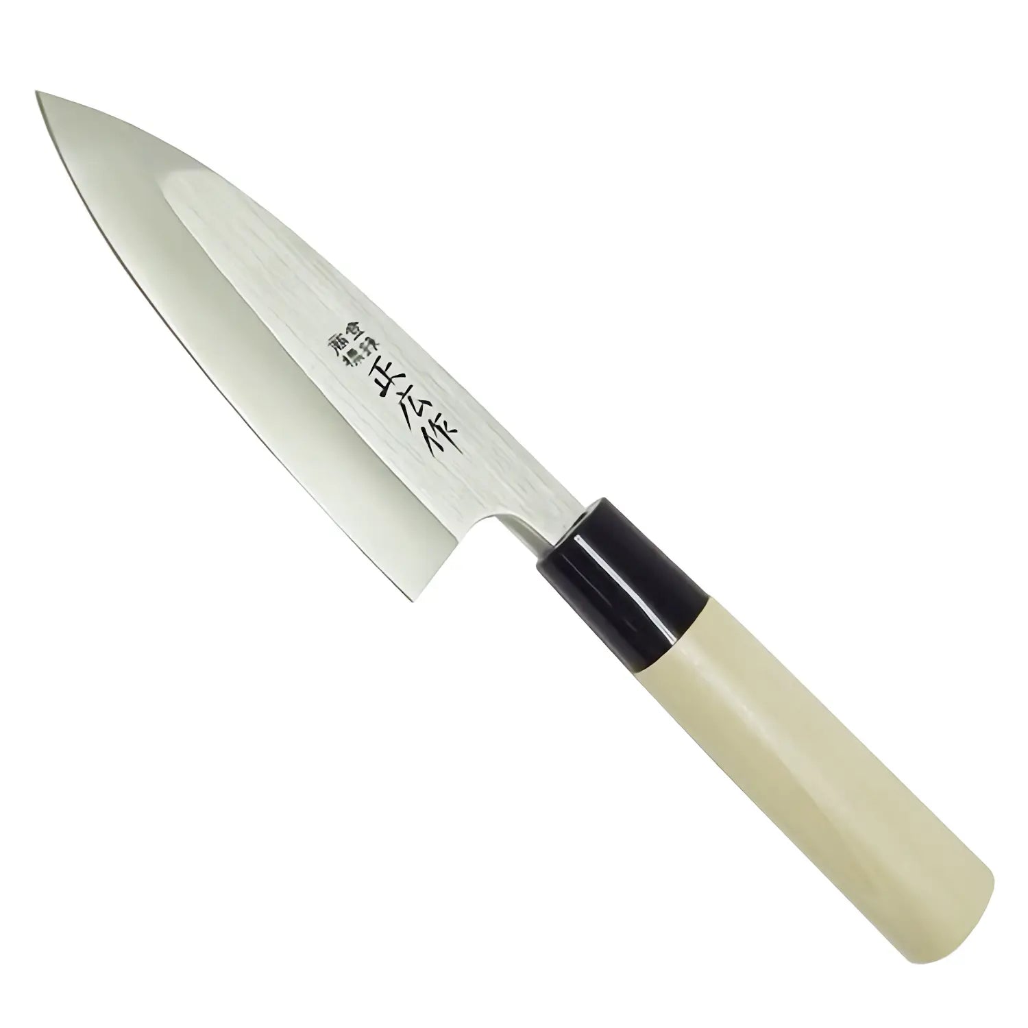 Masahiro Left-Handed Deba Knife - High Carbon Stainless Steel Japanese Kitchen Knife for Sushi, Fish Filleting & Precision Cutting | Professional Chef & Home Cooking Essential