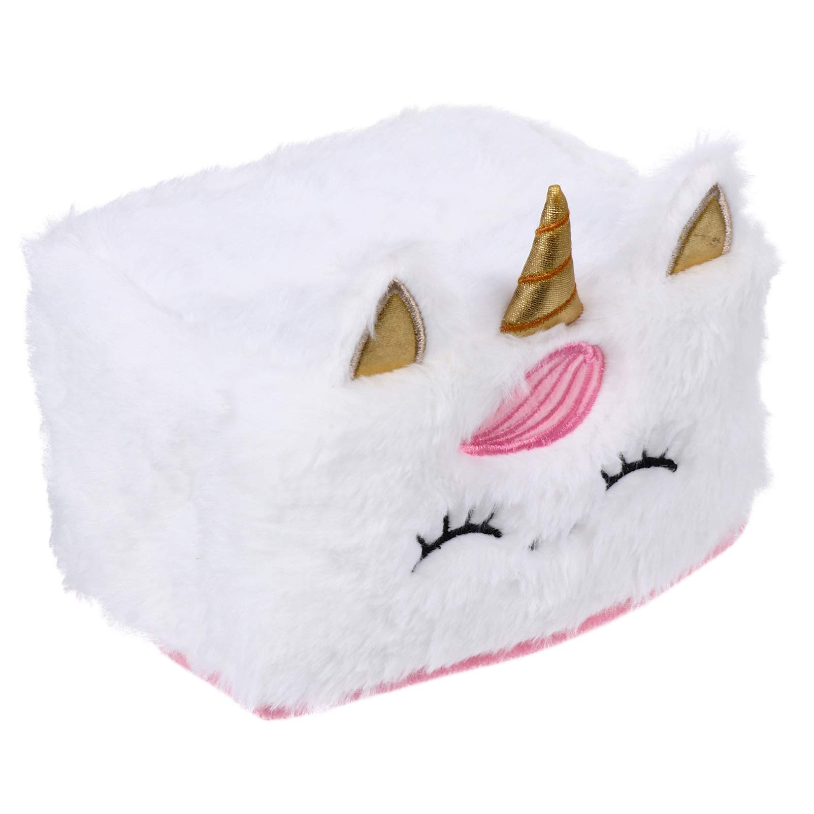 White Anime Tissue Box Holder - Cartoon Car Design Tissue Cover & Paper Storage Box for Car & Home - Perfect for Anime Fans & Car Enthusiasts