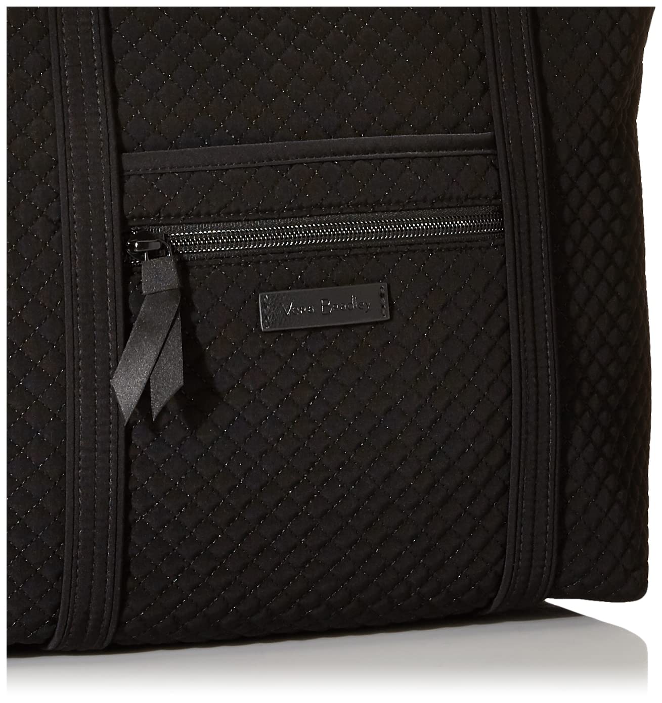 Vera Bradley Women's Small Microfiber Tote Bag - Lightweight & Durable Handbag for Work, Travel & Everyday Use