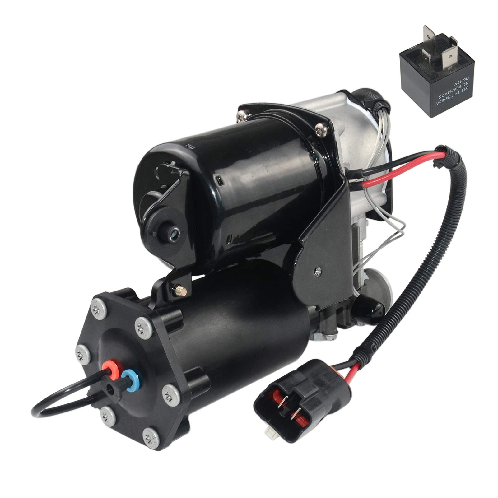 Land Rover Range Rover L322 2006-2012 3.6 TDV8 Air Suspension Compressor Pump LR025111 (Hitachi Version) - Replacement Part for Off-Road & Luxury SUV Driving