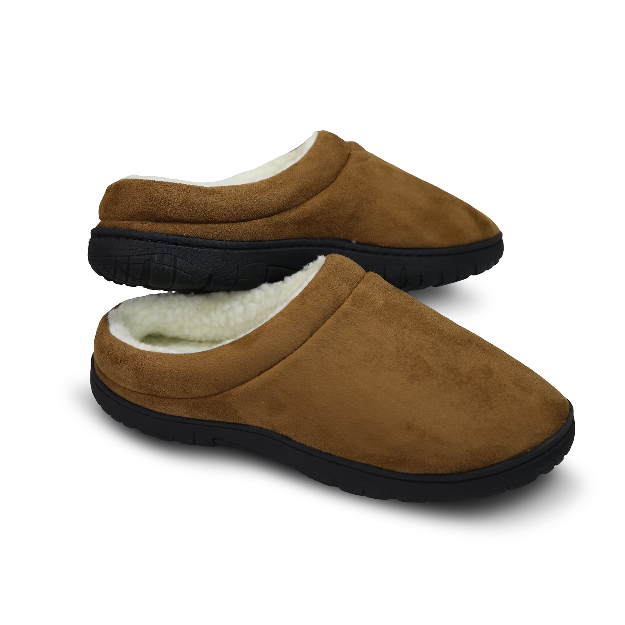 Body Glove Men's Memory Foam Slippers - Indoor Comfort for Home & Relaxation