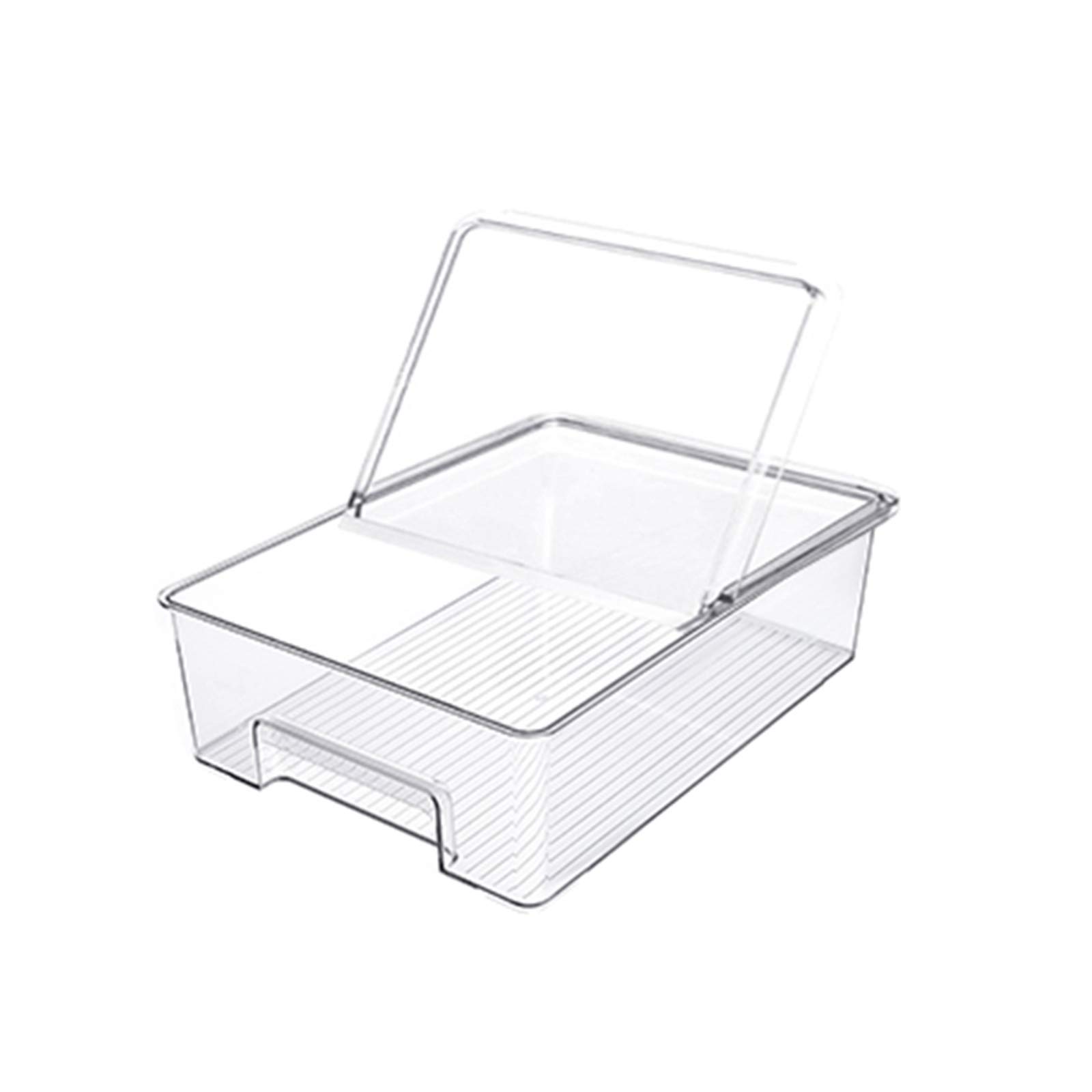 Durable Refrigerator Storage Box - Drawer Type Drop-Resistant Container for Kitchen Food, Fruits, Vegetables, Eggs & Fast Food | Fresh-Keeping & Frozen Storage Solution for Home & Restaurant Use