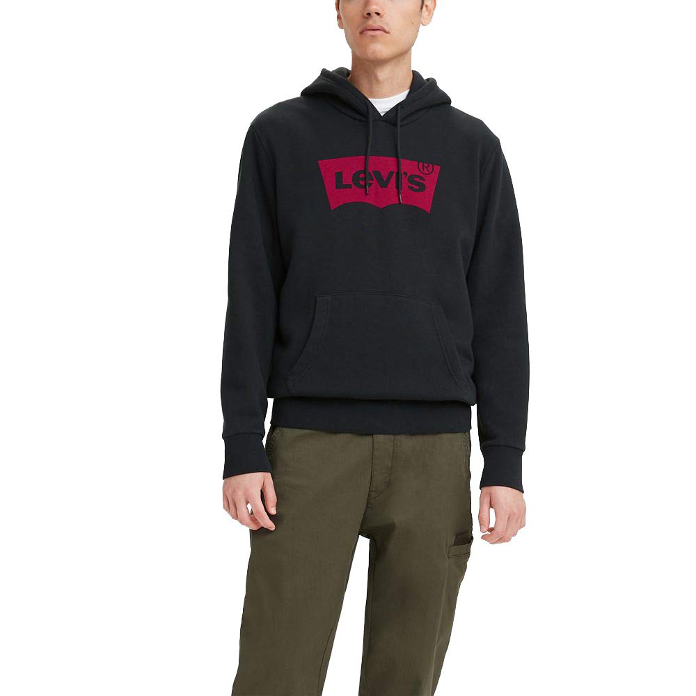 Levi's Men's Graphic Hoodie for Big & Tall - Comfortable Cotton Pullover Sweatshirt with Stylish Print | Perfect for Casual Wear, Street Style & Lounge Outfits
