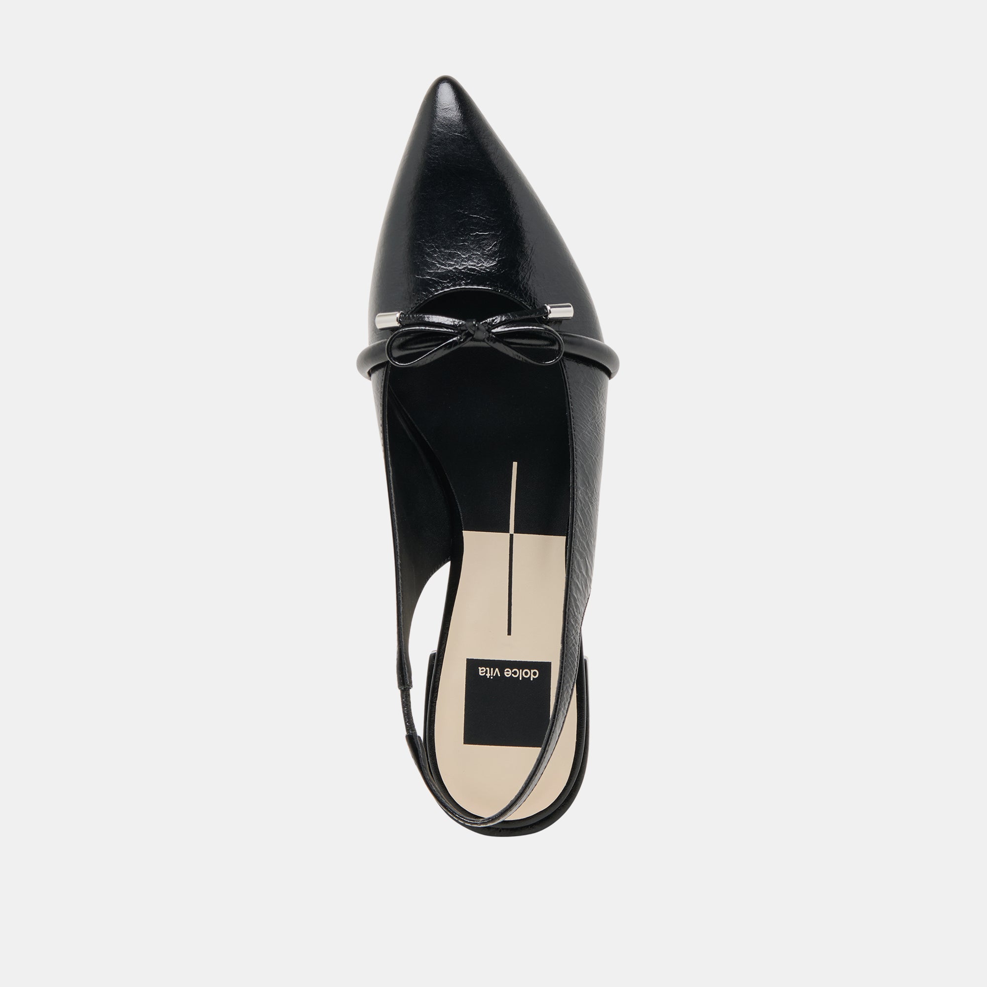 PAYGE FLATS MIDNIGHT CRINKLE PATENT - Women's Comfortable & Stylish Shoes for Work, Party & Daily Wear
