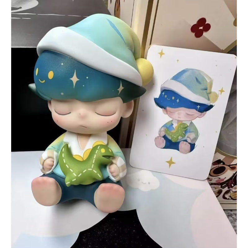 DIMOO Pajamas Party Cuddle Dragon Limited Edition Collectible Figure - Perfect for Anime Fans, Gift Giving & Home Decor Display