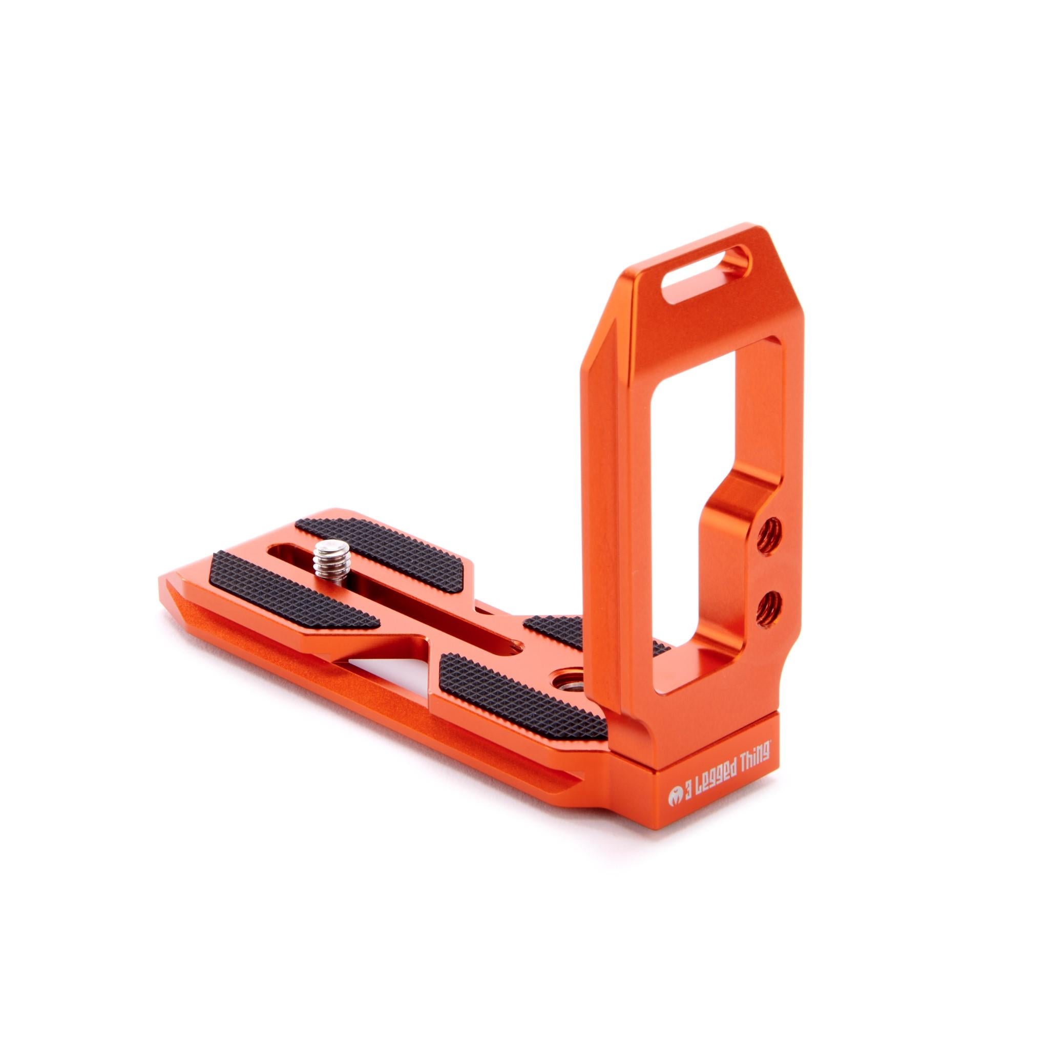 3 Legged Thing QR11 2.0 Universal Arca L Bracket (Copper) - Camera Mount for DSLR, Mirrorless & Tripod - Perfect for Landscape, Portrait & Studio Photography