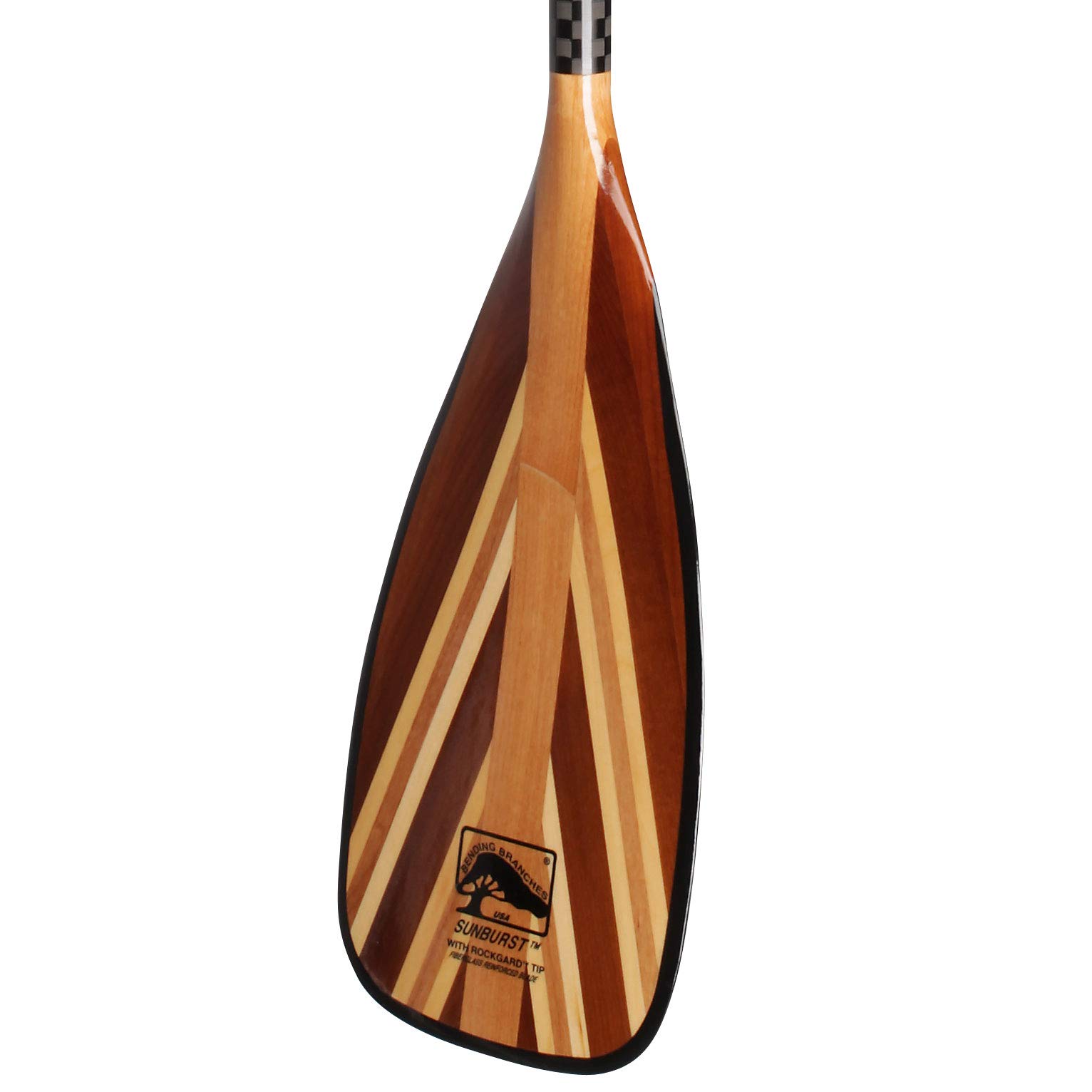 Bending Branches Sunburst 11 Canoe 1-Piece Paddle - Premium Wood Canoe Paddle for Kayaking, Fishing & Outdoor Adventures - Lightweight & Durable for Lakes, Rivers & Calm Waters