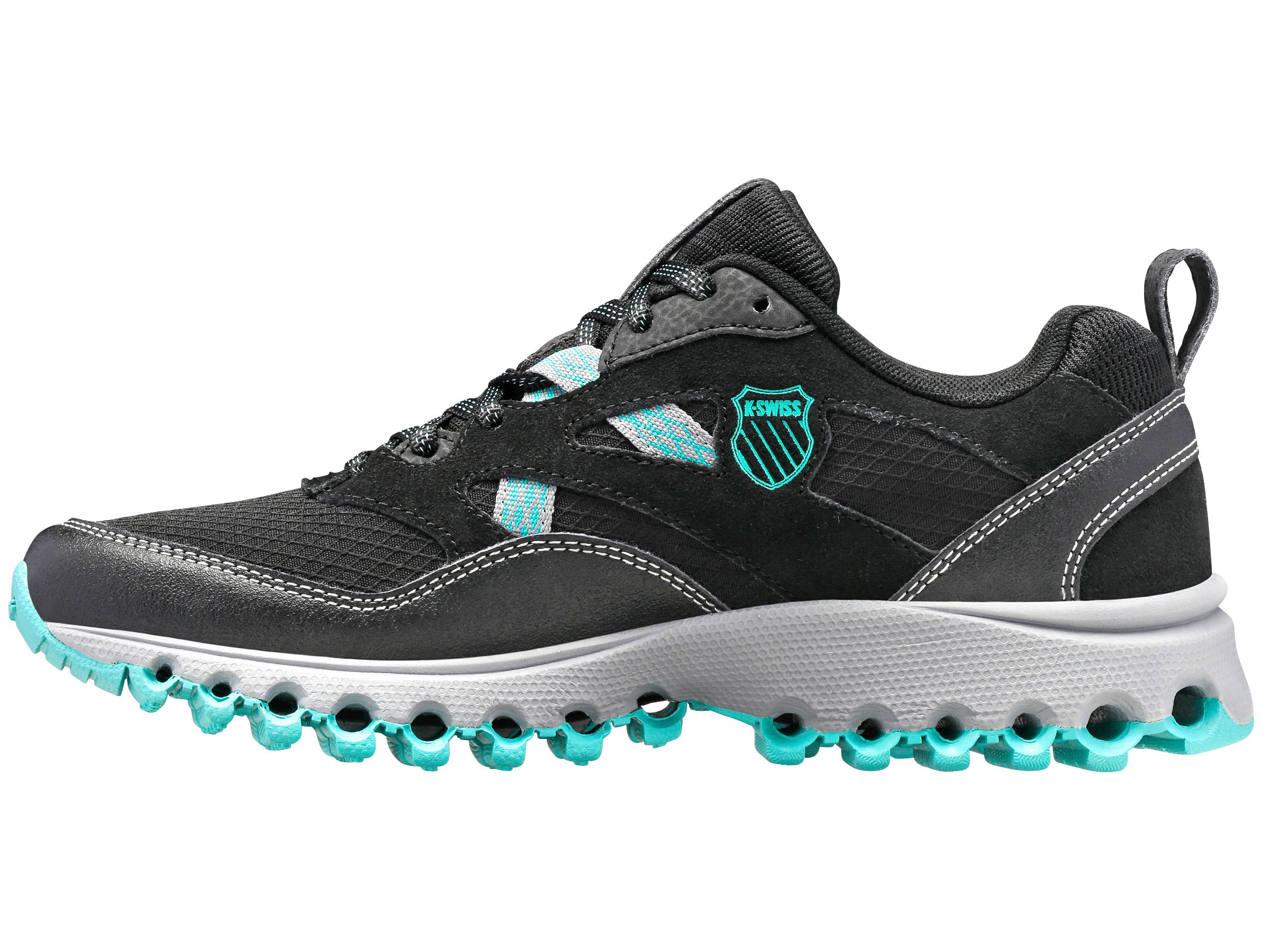97437 087 W | TUBES TRAIL 200 Hiking Shoes | Black/Blue Turquoise Color | Perfect for Outdoor Adventures & Trail Running