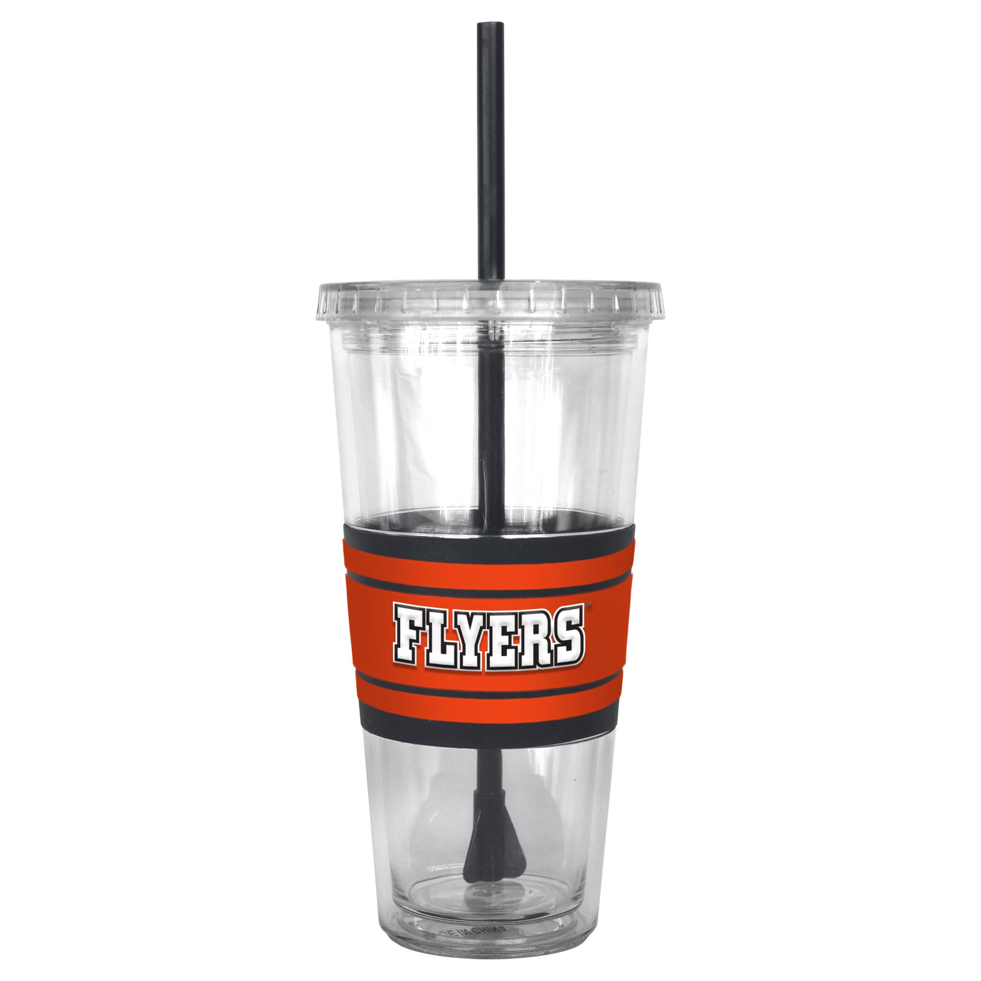 NHL Team Insulated Stainless Steel Straw Tumbler - 22oz Double Wall Vacuum Cup for Cold & Hot Drinks - Perfect for Game Day, Office & Outdoor Activities