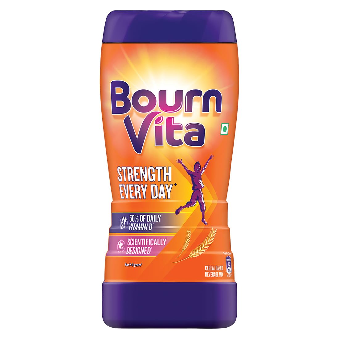 Bournvita Chocolate Nutrition Drink Powder - 500g Jar | Rich in Vitamins & Minerals | Perfect for Breakfast, Post-Workout & Kids' Nutrition