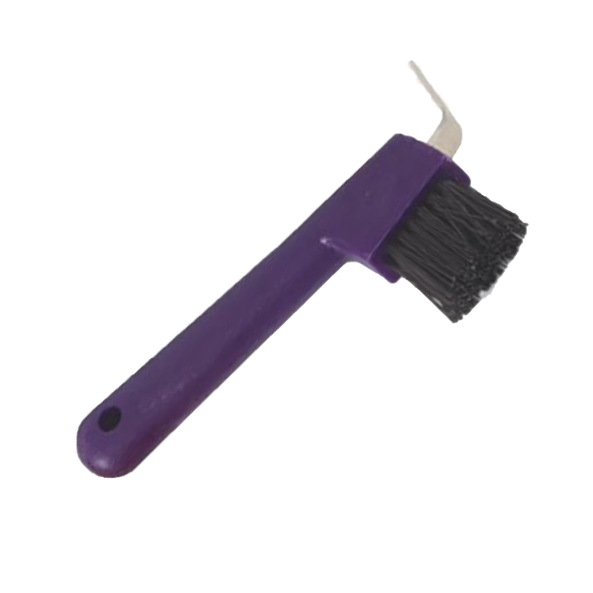 EZI Groom Hoof Pick Brush - Stainless Steel Horse Hoof Cleaner Tool for Grooming & Care - Perfect for Stable, Ranch, and Equine Maintenance