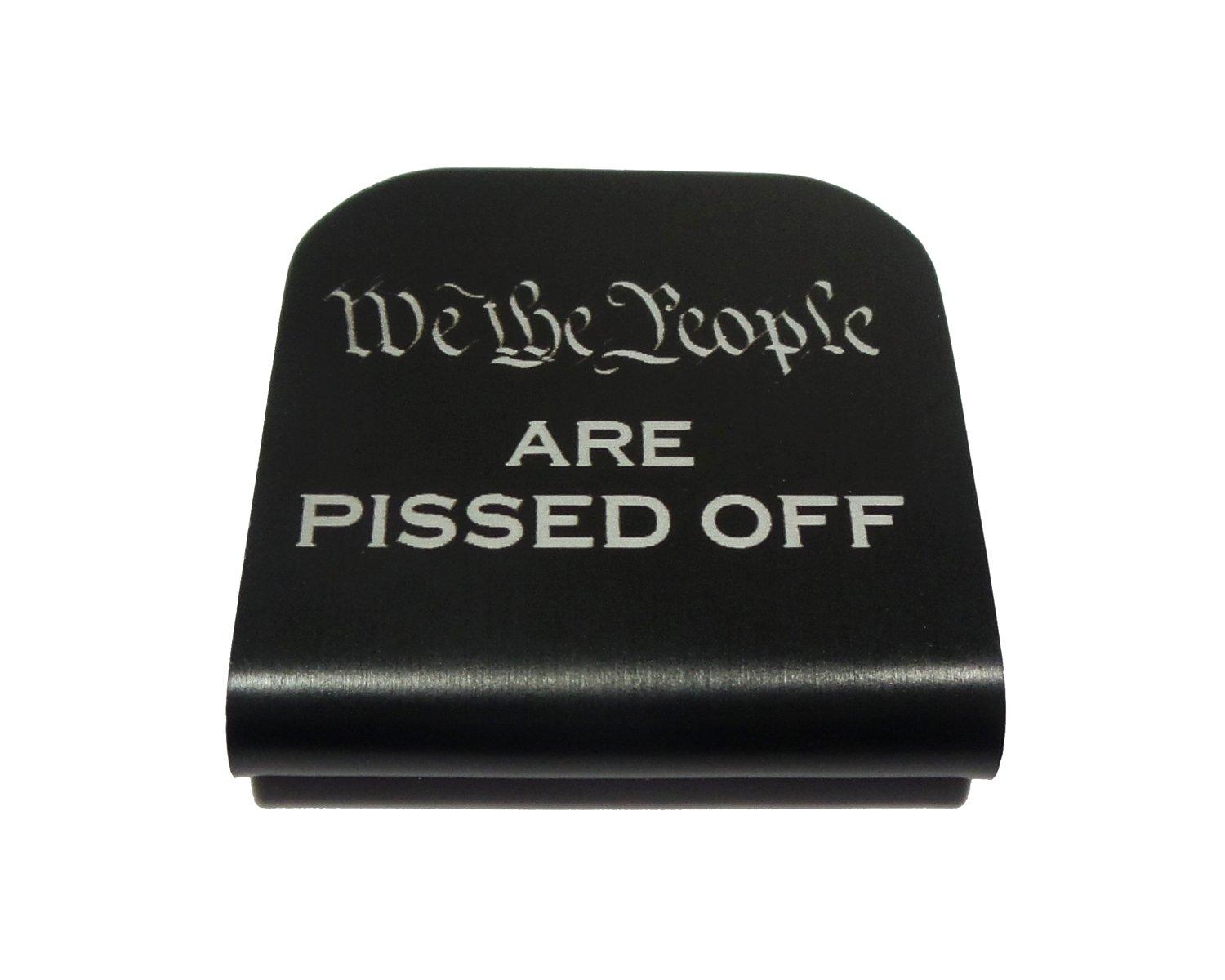 We The People Morale Patch Hat Clip - Tactical Cap Patch for Military, Police, Outdoor Enthusiasts - Perfect for Baseball Caps, Backpacks & Tactical Gear
