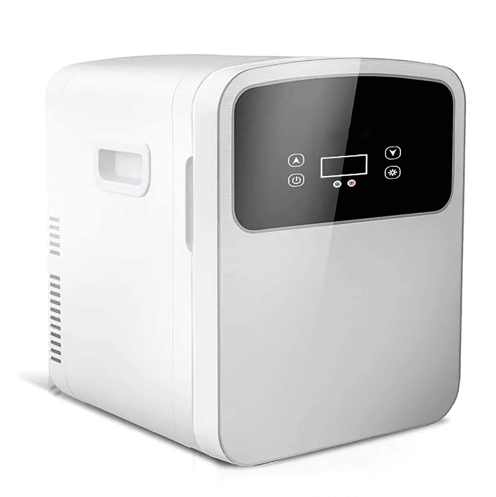 13.5L Mini Skincare Fridge - Compact Portable Cooling & Heating Small Refrigerator for Cosmetics, Food, Medications - Perfect for Bedroom, Office, Dorm & Travel Use