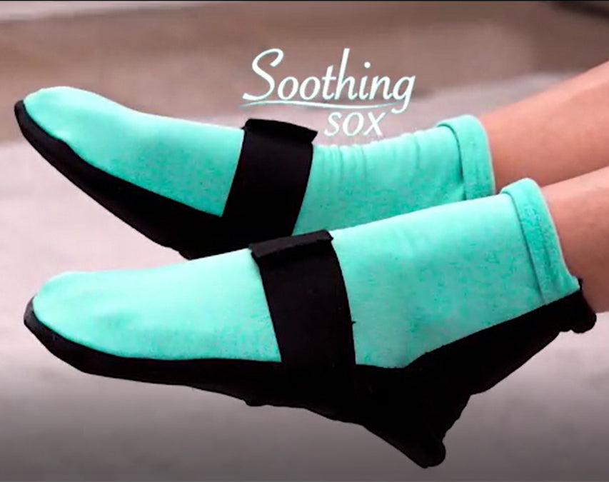 Soothing Sox - Ultra Soft & Comfortable Socks for Relaxation & Stress Relief - Perfect for Yoga, Meditation & Home Relaxation