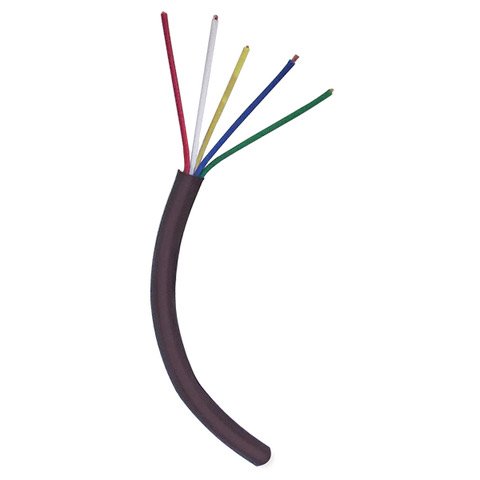 Southwire 18/5 Thermostat Wire - 18 Gauge 5 Conductor 250ft Spool - Perfect for HVAC Systems, Thermostat Installations & Home Wiring Projects