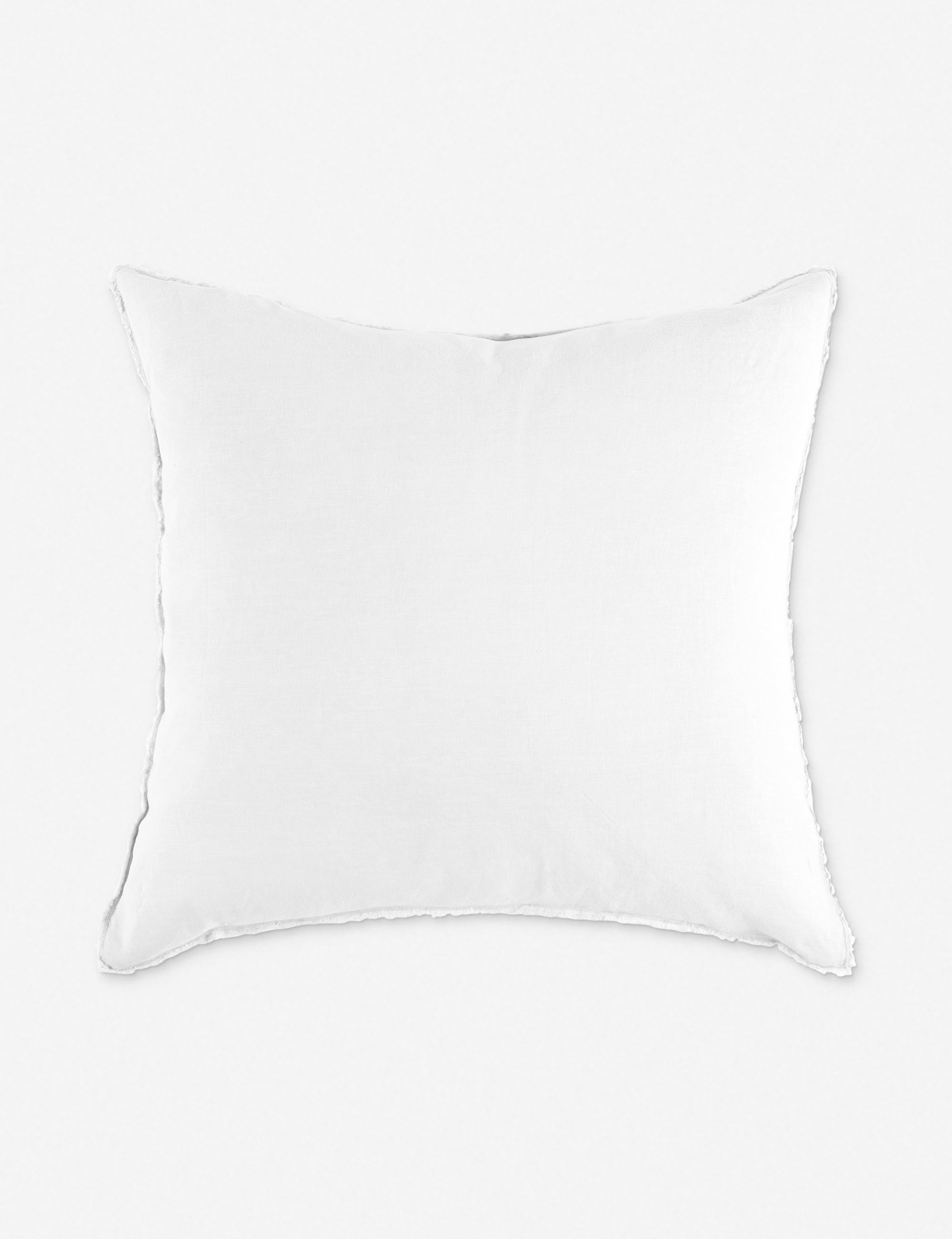 Pom Pom at Home Blair Stonewashed Linen Sham - Soft & Breathable Pillow Cover for Bedroom Decor | Perfect for Coastal, Farmhouse & Boho Style Homes