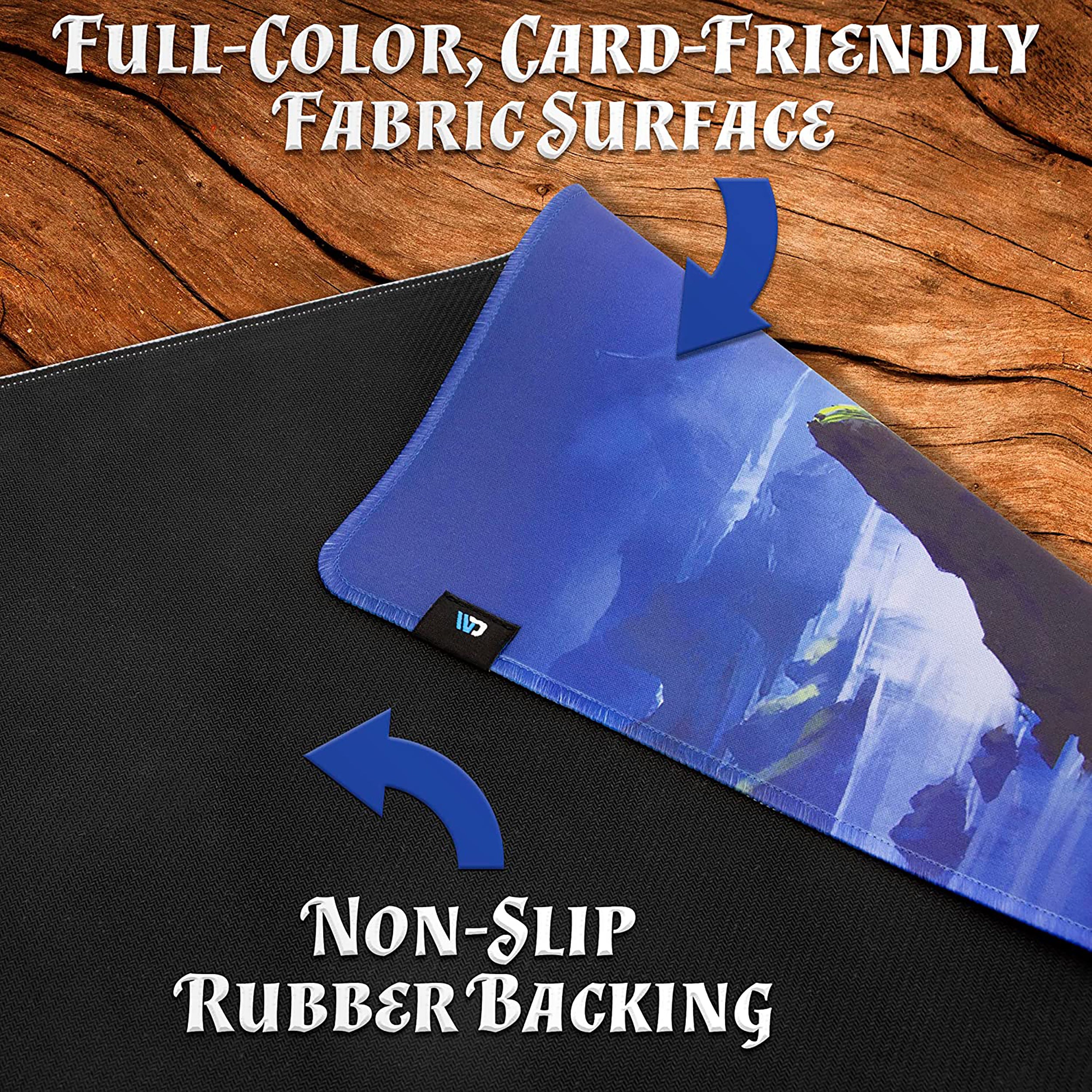 CASEMATIX Premium 24 x 13.5 Inch TCG Playmat with Reusable Case | Non-Slip MTG & Card Game Mat for Magic, Pokémon, Yu-Gi-Oh | Perfect for Tournaments, Game Nights & Collectors