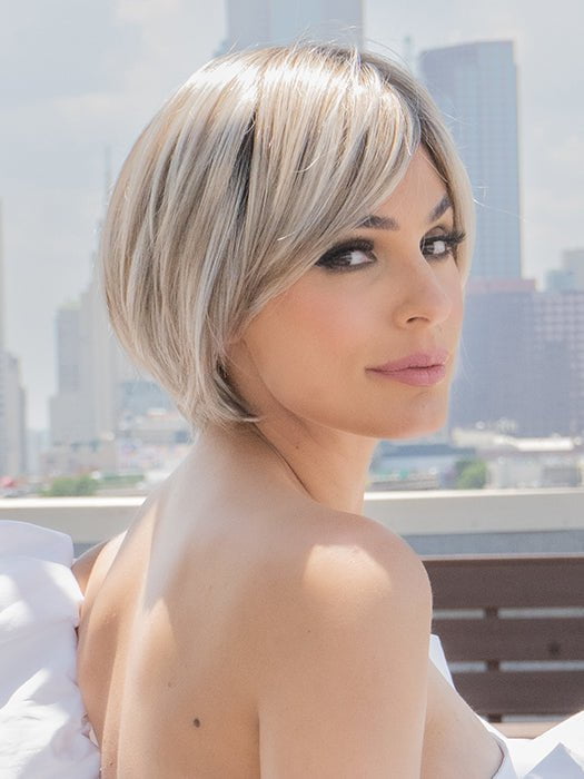 Devine Synthetic Lace Front Wig with Mono Part - Natural Looking Hairpiece for Women | Perfect for Cosplay, Daily Wear & Special Occasions