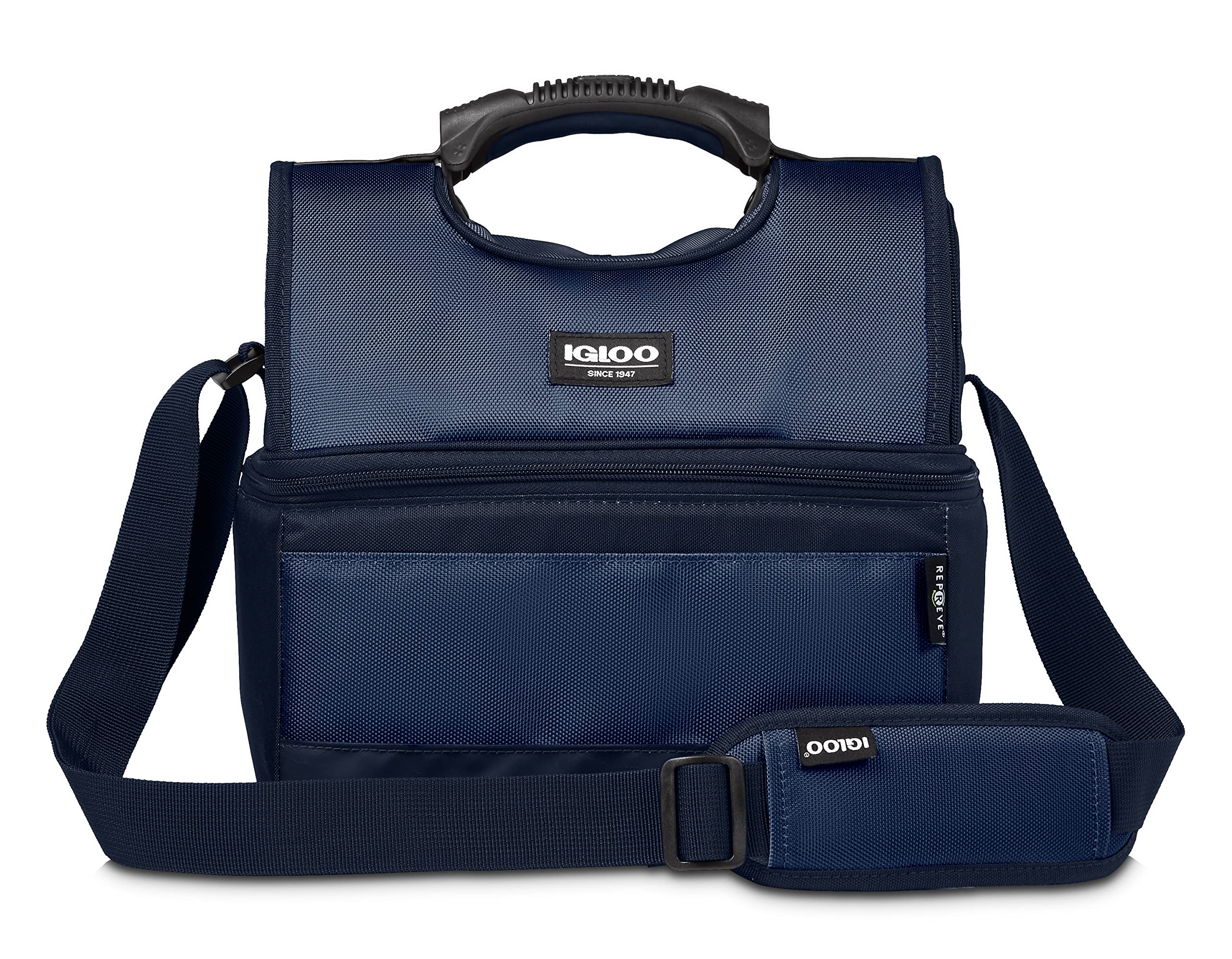 Igloo 16-Can Soft-Sided Insulated Lunch Box - Leakproof Cooler Bag for Work, School & Picnics | Portable Thermal Food Container for Men & Women | Perfect for Office, Hiking & Outdoor Activities