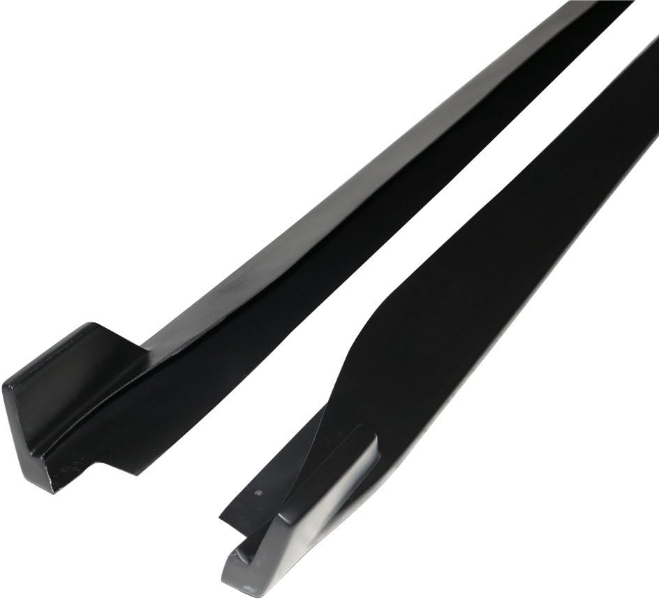 2015-2024 Ford Mustang 2 Fin Style Side Skirt Rocker Panel Extension - Aerodynamic Body Kit Upgrade for Enhanced Style & Performance - Perfect for Street Racing & Car Shows
