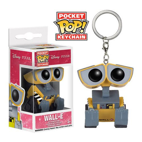 Disney Pixar Wall-E Pocket Pop! Vinyl Keychain - Cute Collectible Figure for Bags, Backpacks & Gifts - Perfect for Disney Fans & Movie Lovers