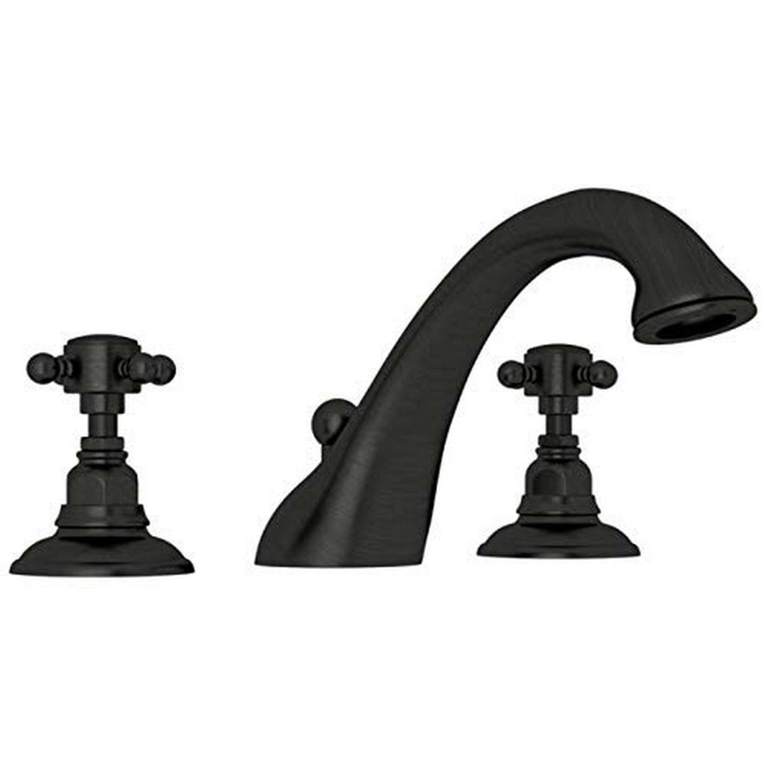 ROHL A1454XMOI Old Iron Tub Fillers - Vintage Style Bathroom Faucet for Clawfoot & Freestanding Bathtubs (Perfect for Classic & Farmhouse Bathroom Decor)