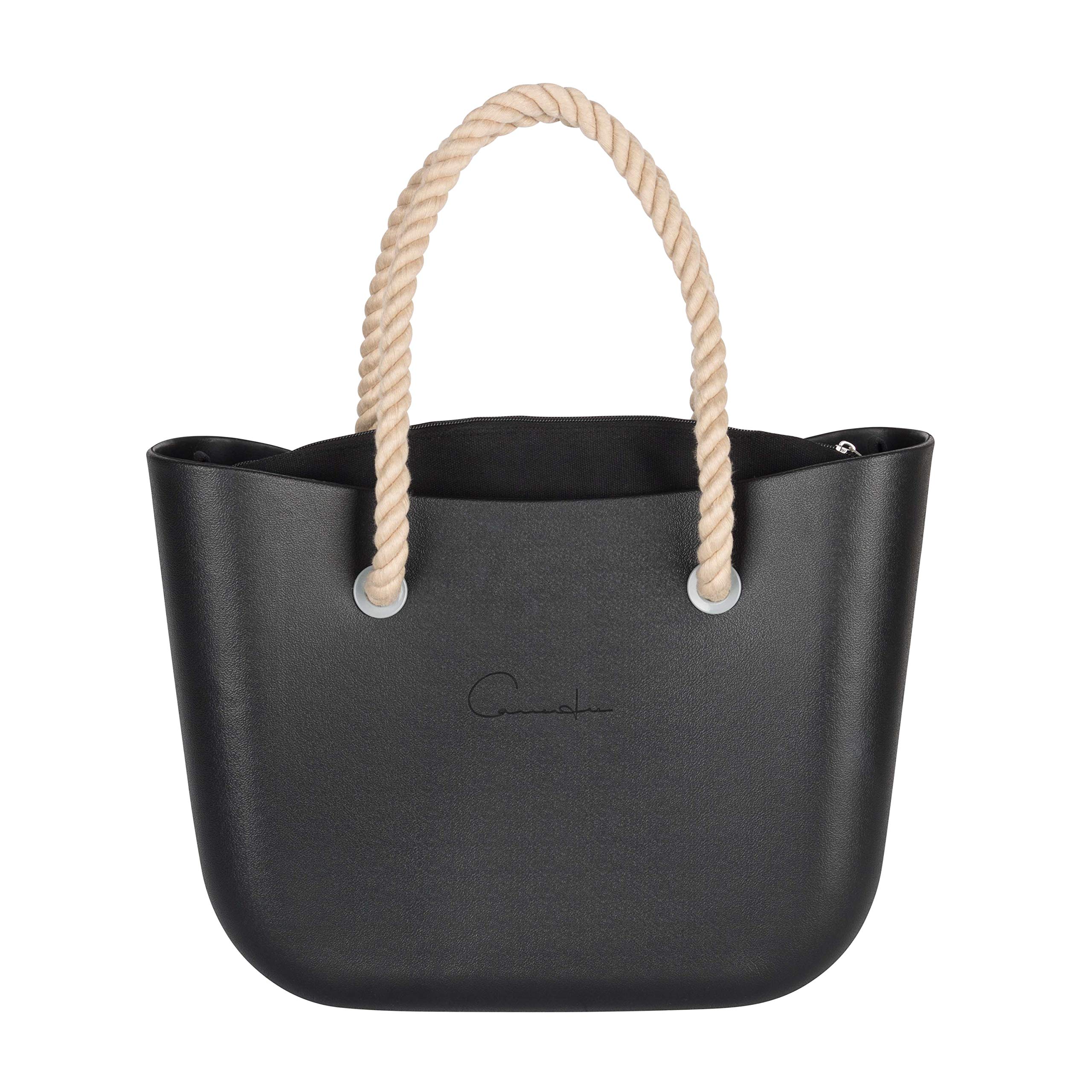 Waterproof Silicone Beach Bag for Women - Fashionable Rope Handle Swim Tote Backpack - Perfect for Pool, Beach, Travel & Gym Accessories Storage