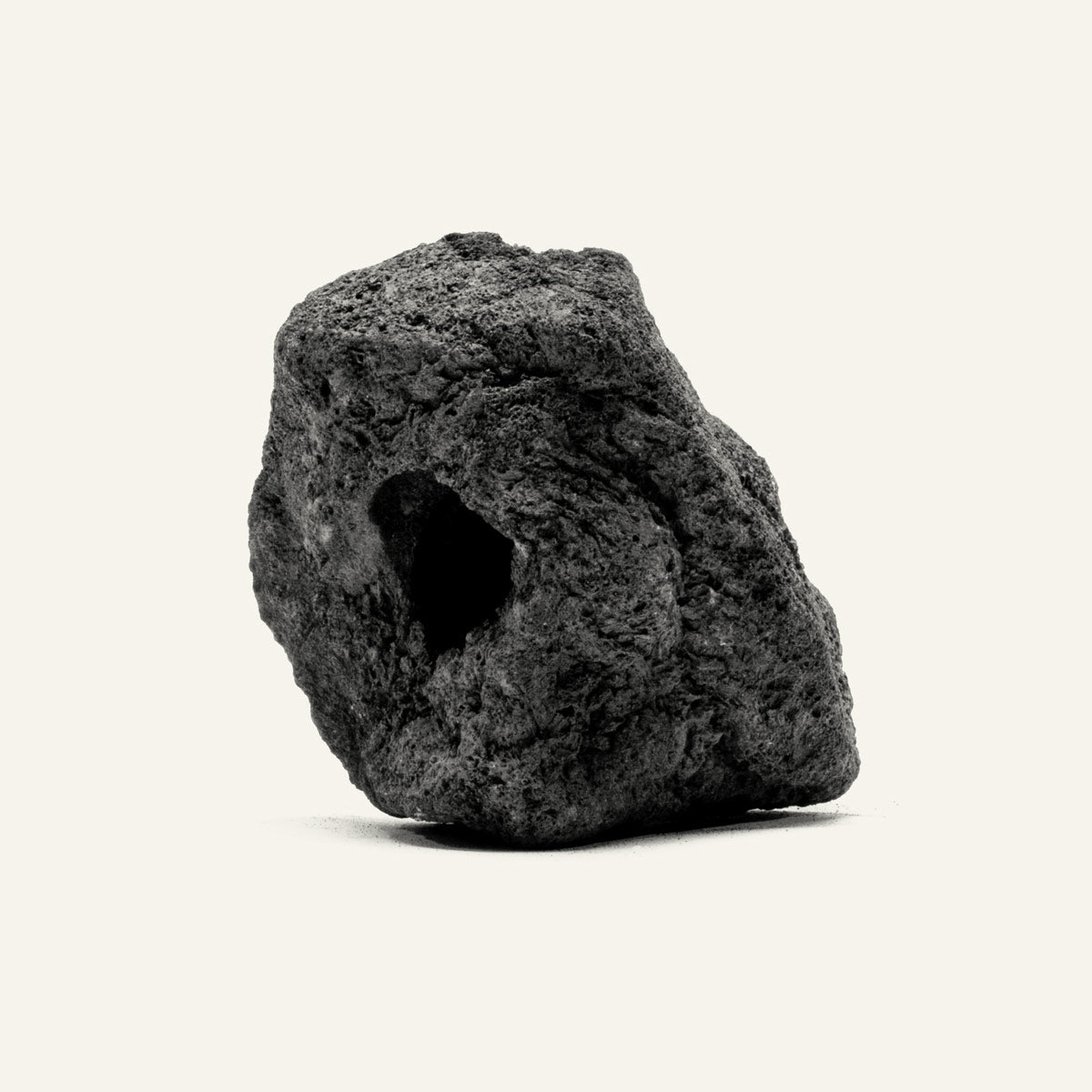 Premium Black Lava Rock Cave for Aquarium - Natural Hideout for Fish, Shrimp & Reptiles - Perfect for Terrariums, Fish Tanks & Reptile Habitats