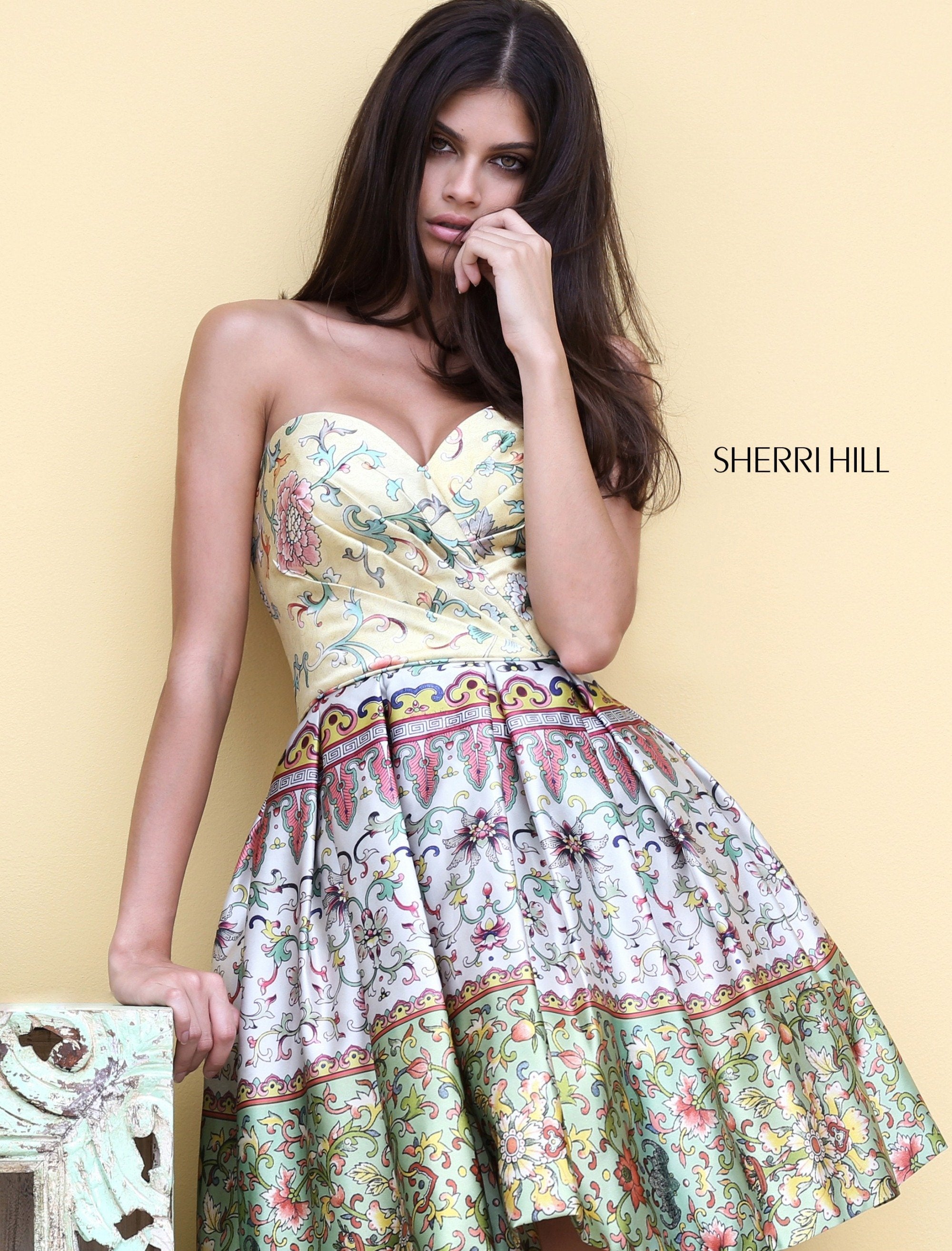 yellow print
