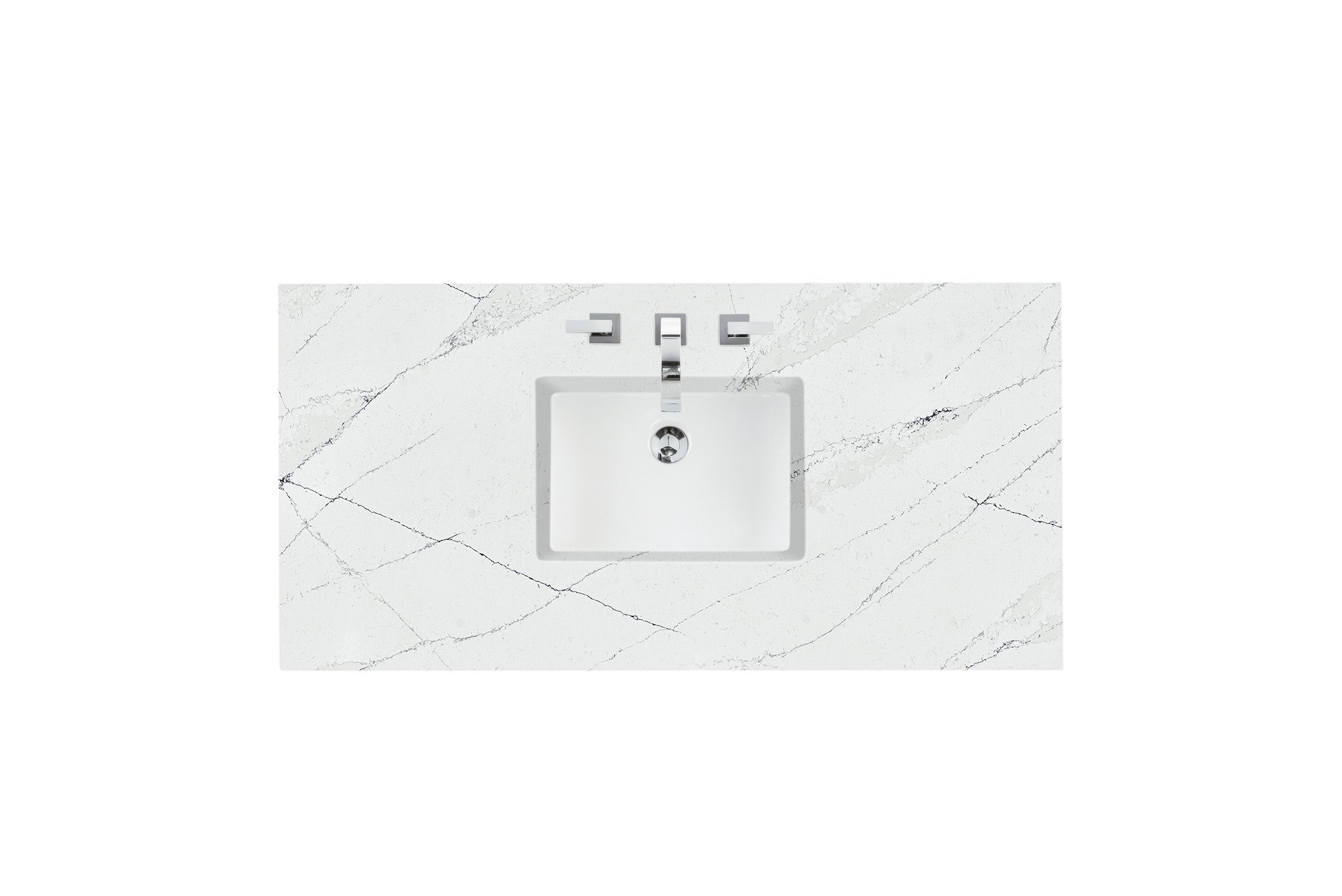 48-Piece Single Top, 3CM Ethereal Noctis Quartz Countertop with Sink - Perfect for Modern Kitchen & Bathroom Renovations