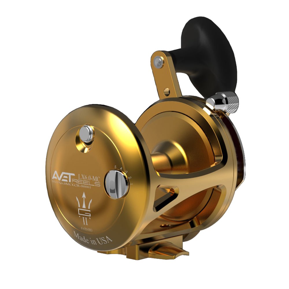 Avet LX G2 6.0 MC Single Speed Fishing Reel - Saltwater & Offshore Big Game Fishing Gear for Tuna, Marlin & Swordfish