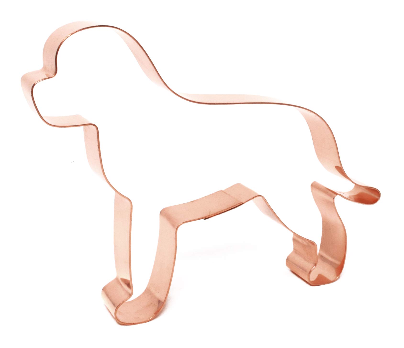 Handmade Lagotto Romagnolo Dog Cookie Cutter - 5.25 Inch Copper Dog Breed Biscuit Mold for Baking, Perfect for Dog Lovers, Pet Birthday Parties & Italian Dog Breed Enthusiasts - Unique Kitchen Decor Gift Idea