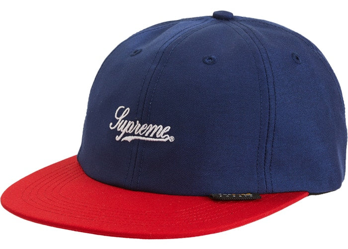 Cordura®️ Script Logo 6 Panel Navy Baseball Cap - Durable & Lightweight for Outdoor Activities, Hiking, and Casual Wear