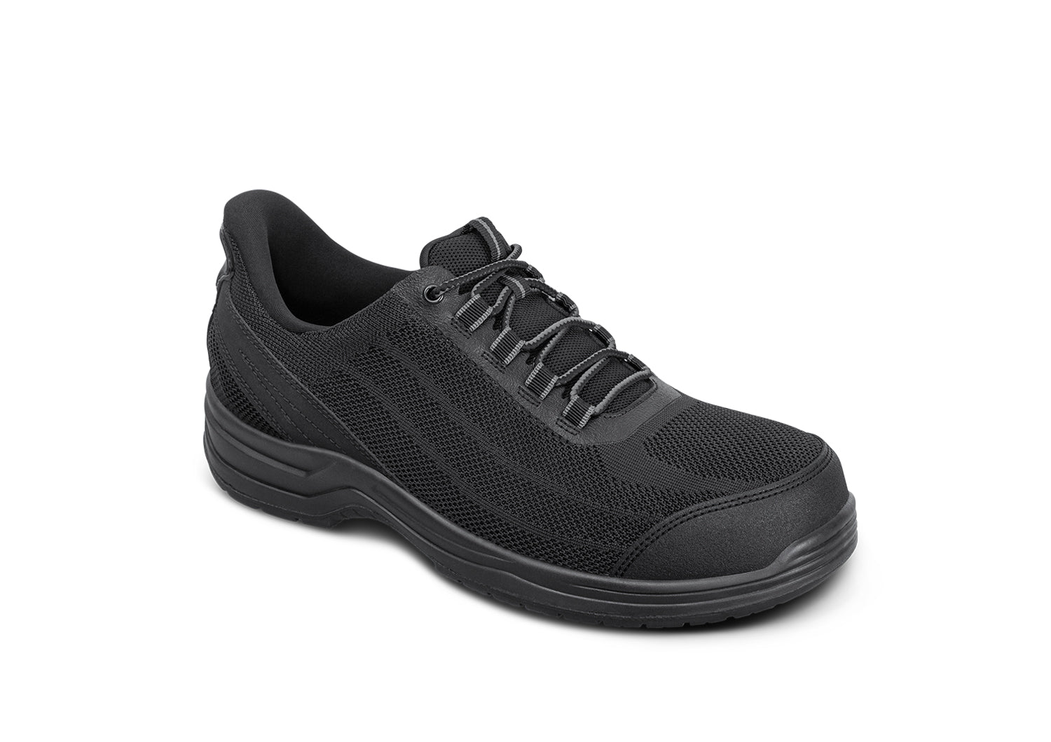 Onyx Hands Free Slip-On Work Shoes for Men & Women - Comfortable Black Safety Shoes for Nurses, Chefs, and Healthcare Workers - Perfect for Hospitals, Kitchens, and Long Shifts