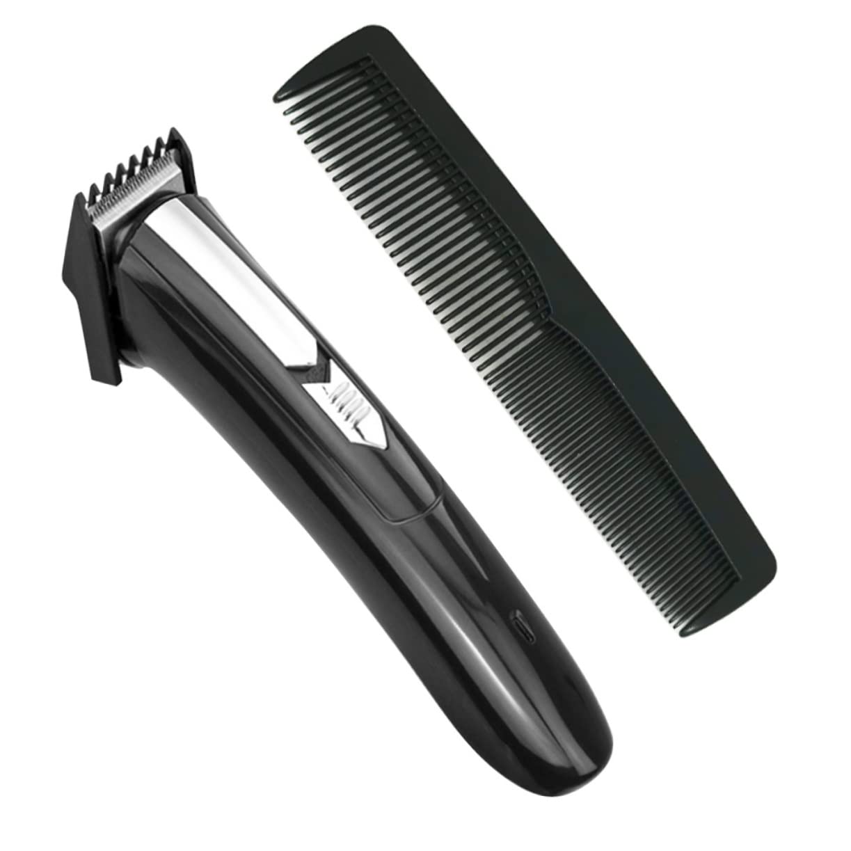 FOMIYES Professional Electric Hair Clippers for Men - USB Rechargeable Cordless Hair Trimmer with Black Scissors & Fader - Salon & Home Haircut Grooming Kit for Beard, Mustache & Head Shaving