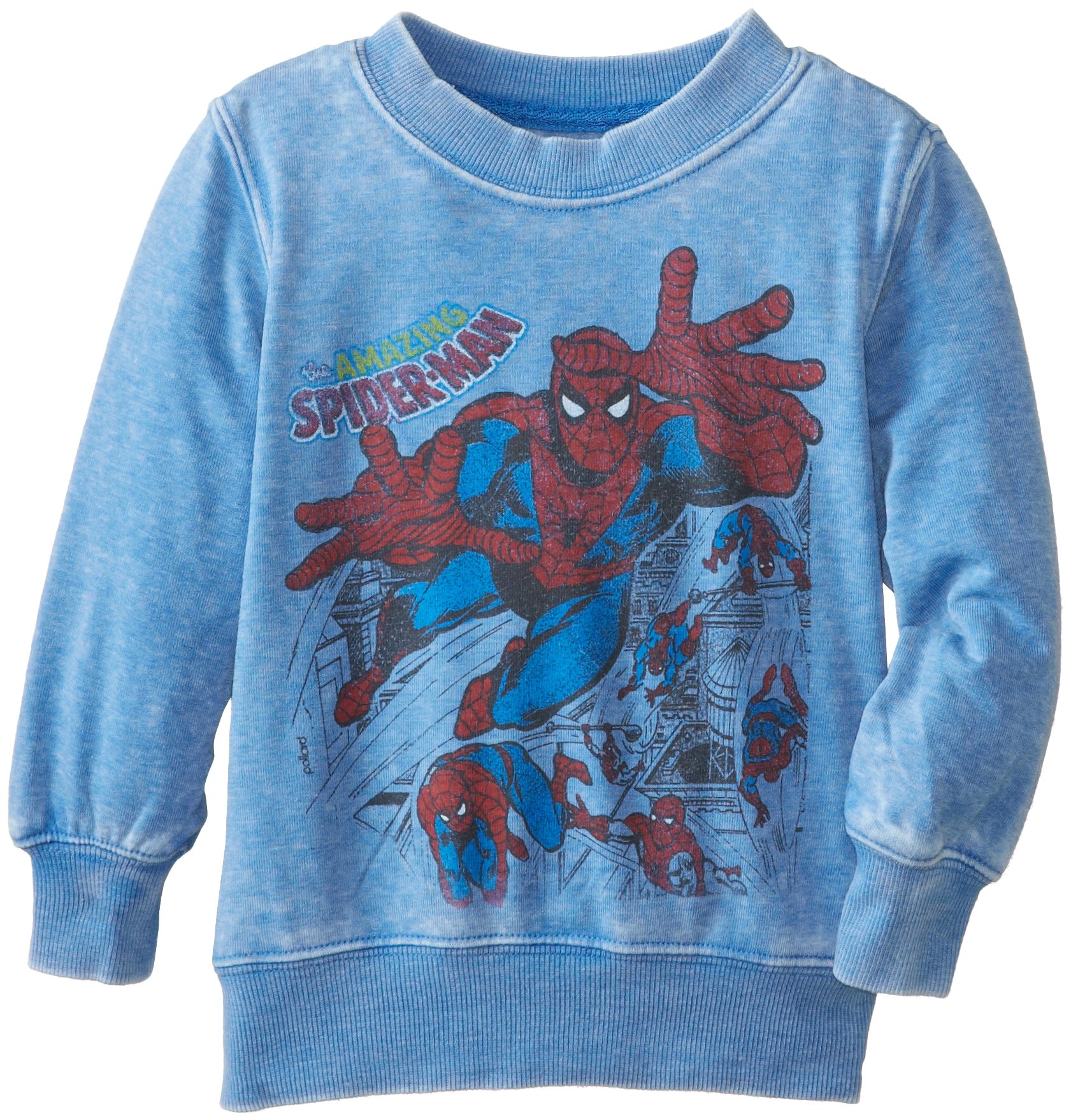 Marvel Spider-Man Sweatshirt for Boys - 1960s Retro Style Superhero Hoodie | Perfect for Halloween, Cosplay & Everyday Wear