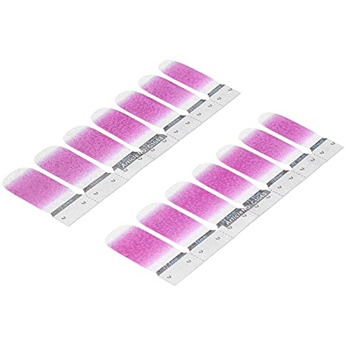 Premium Self-Adhesive Nail Art Stickers - Glitter Gradient Full Cover Nail Decals for Women, Girls & Kids | DIY Salon-Quality Nail Wraps for Parties, Weddings & Everyday Fashion (43 Designs)