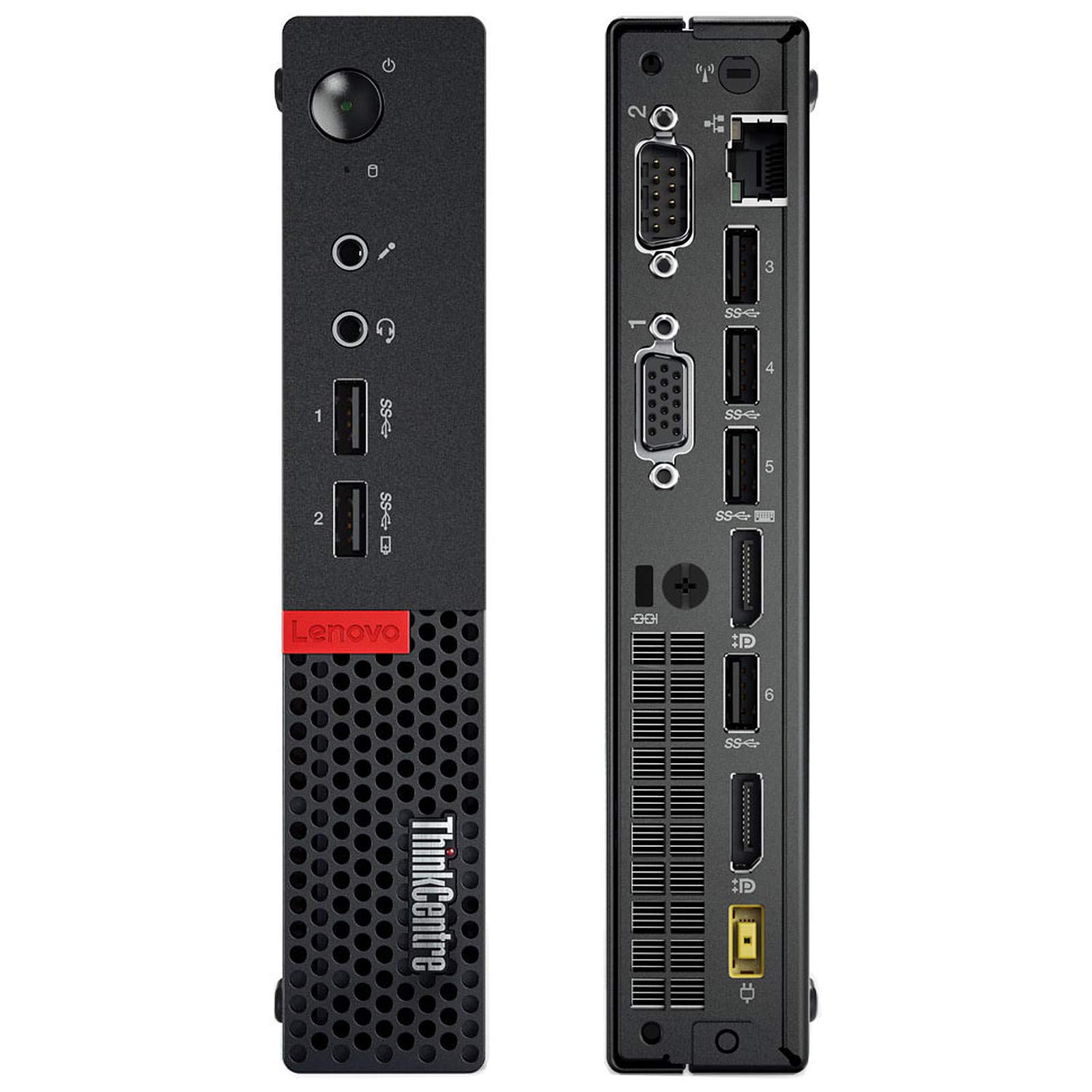 Renewed Lenovo ThinkCentre M710q Tiny Desktop PC - Intel Core i5-6500T 2.5GHz, 16GB DDR4 RAM, 512GB SSD, WiFi, Windows 10 Pro 64-bit | Compact Business Computer for Office Work, Home Use & Digital Signage