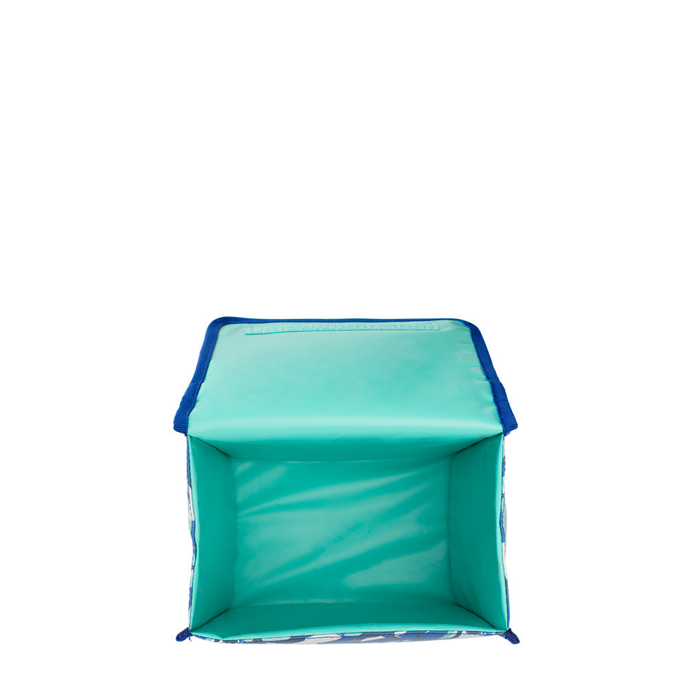 Shark Fin Foldable Insulated Lunch Bag for Work, School & Picnics - Leakproof & Reusable Cooler Lunch Box for Adults & Kids