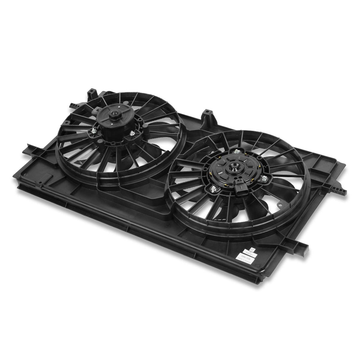 Auto Dynasty GM3115208 OE Style Radiator Cooling Fan Assembly for 2007-2012 Chevy Malibu, Pontiac G6, Saturn Aura - Compatible with 2.4L, 3.5L, 3.9L Engines | Perfect for Engine Cooling & Overheating Prevention
