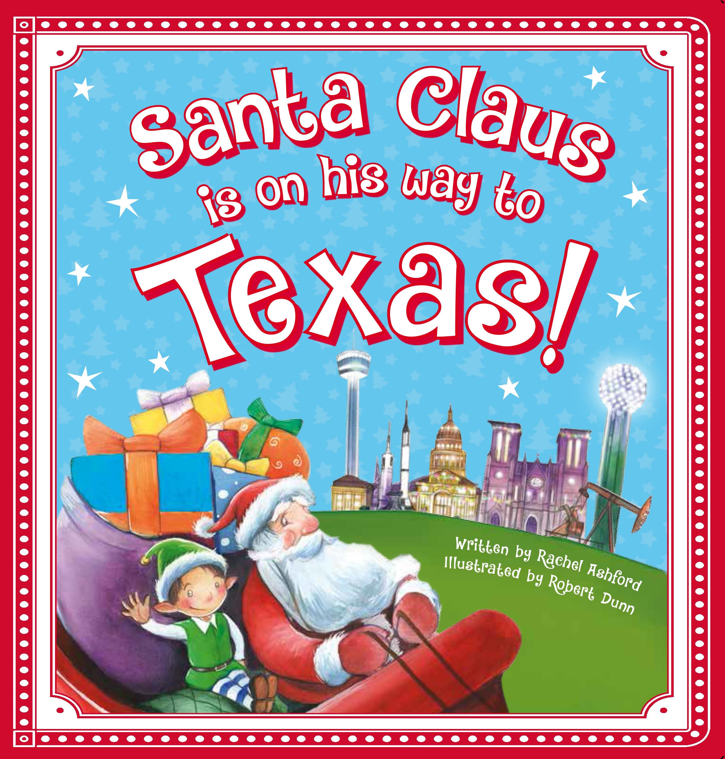 Santa Claus Is Coming to Texas! Christmas Decorations & Gifts for Holiday Cheer - Perfect for Home, Office & Festive Parties