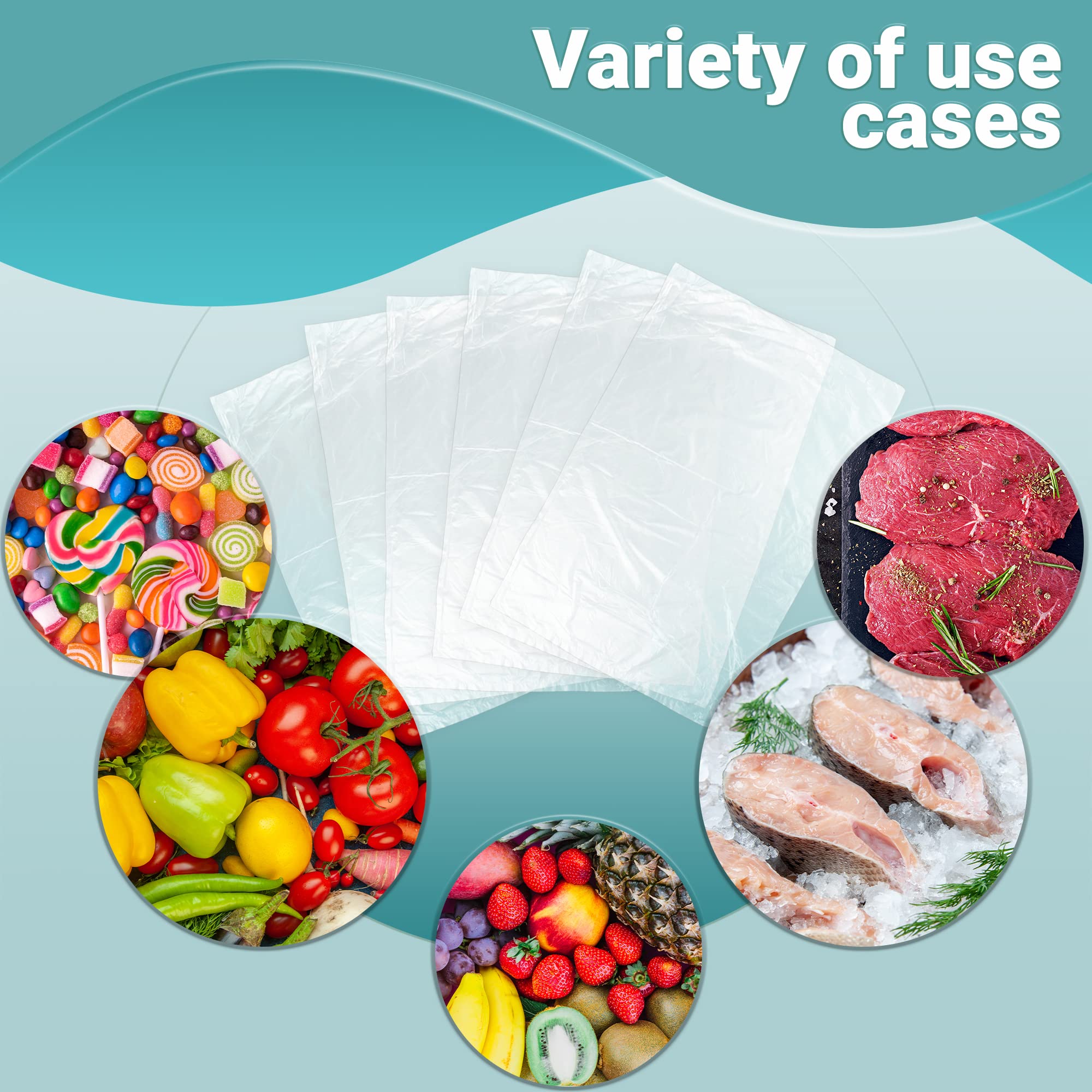 APQ 1000 Pack Leak Proof Bags with EVA Additive 6x12 Inches | 1.40 Mil Polyethylene Storage Bags | Clear Plastic Bags for Industrial, Food Service & Medical Use | Perfect for Packaging, Storing & Organizing | Ideal for Restaurants, Laboratories & Retail Businesses