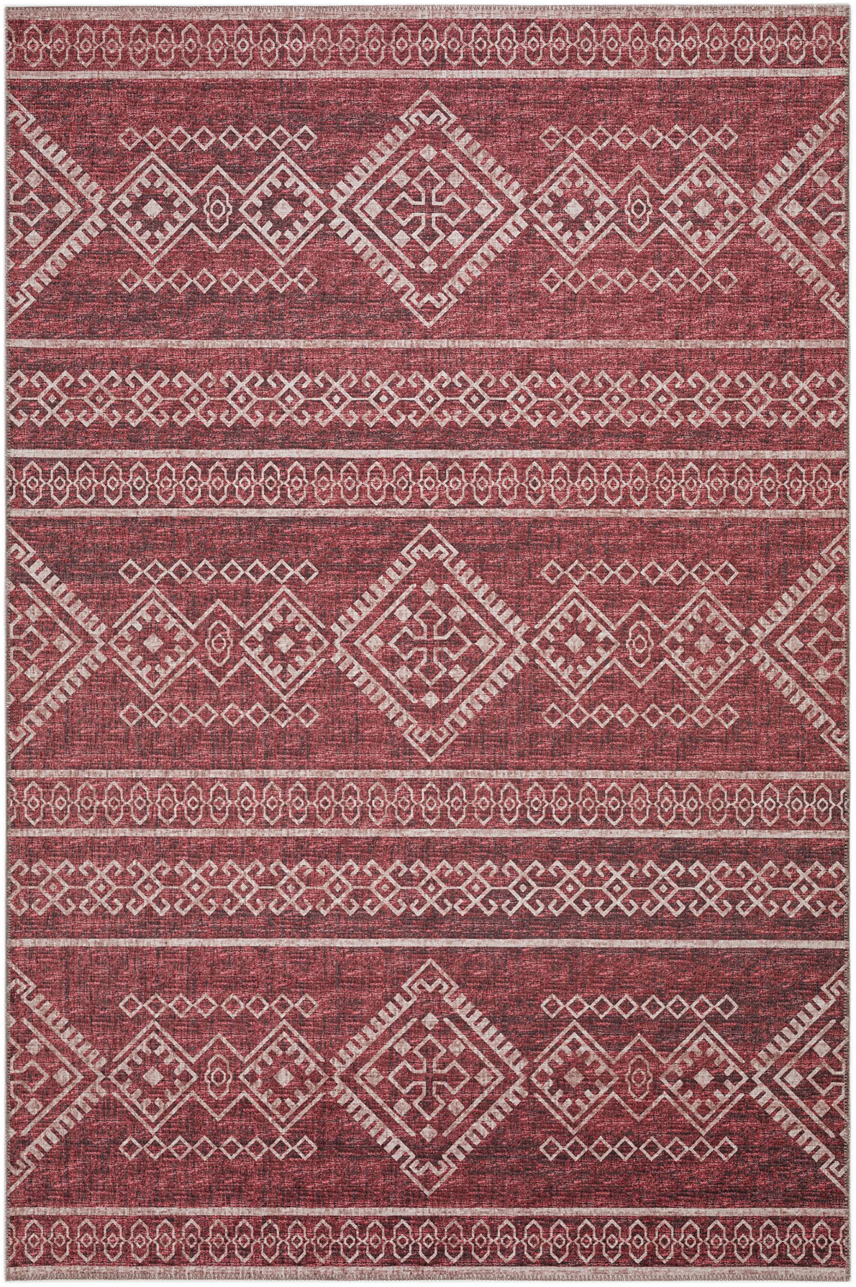 Addison Rugs Yuma AYU44 Canyon 8' x 10' Area Rug - Southwestern Style Handmade Wool Rug for Living Room, Bedroom & Dining Room Decor