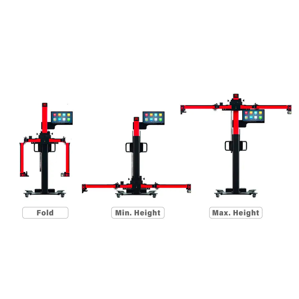 Autel IA1900AST Wheel Alignment & Complete ADAS System Package with MSULTRA Tablet - Professional Vehicle Diagnostic Tool for Auto Shops & Mechanics