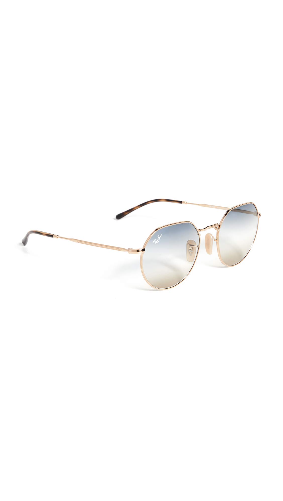 Ray-Ban RB3565 Jack Round Polarized Sunglasses for Men & Women - Classic Aviator Style for Driving, Travel & Outdoor Activities