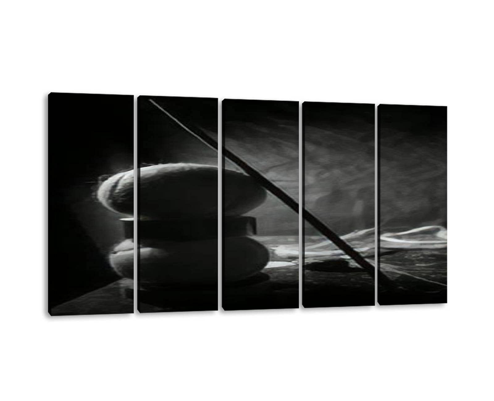 5-Panel Large Canvas Wall Art - Tennis Ball Stretched Framed Painting Poster for Home Decor (60x32 Inch) | Perfect for Living Room, Bedroom & Office Wall Decor