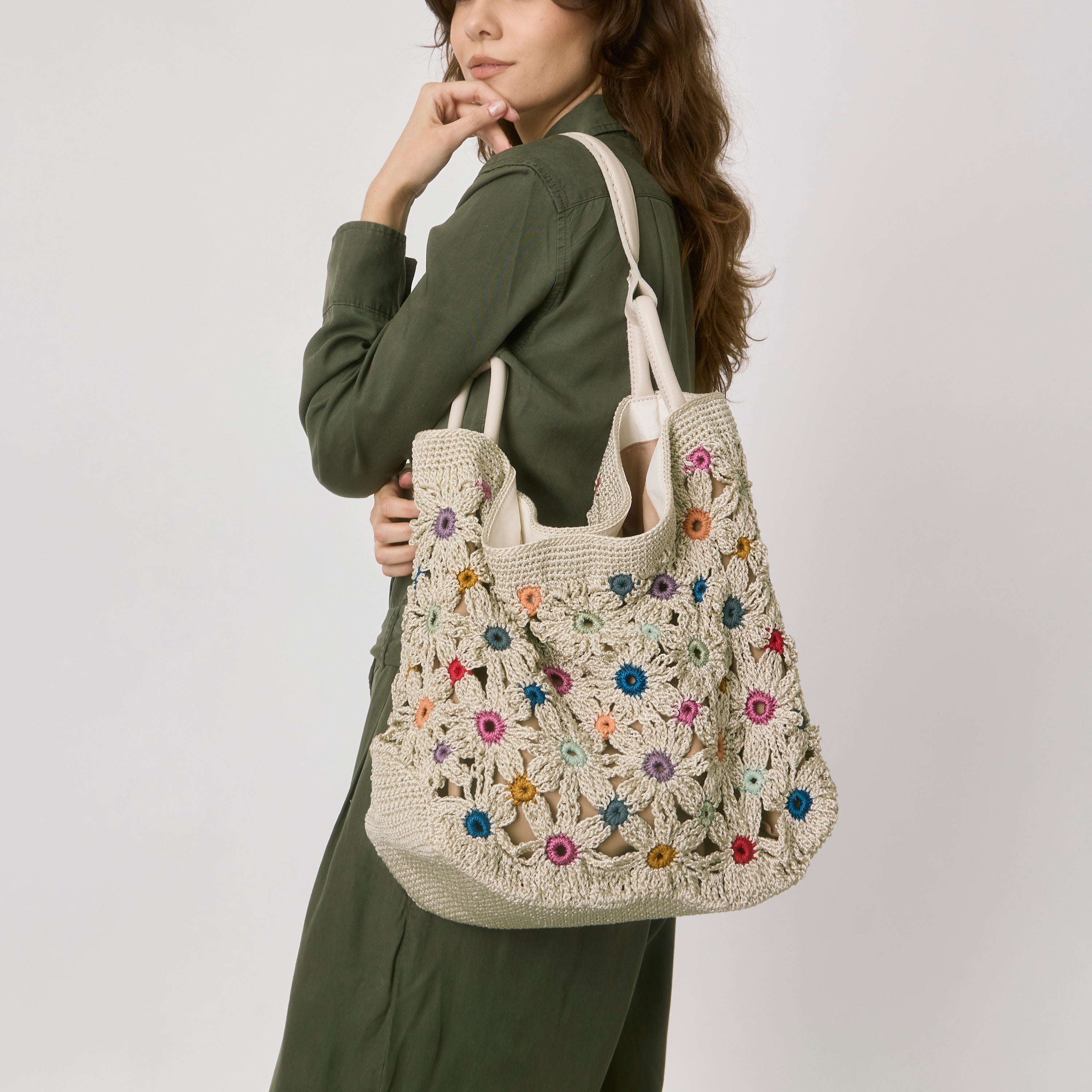 Los Feliz Large Tote Bag - Stylish & Spacious Women's Shoulder Bag for Work, Travel & Shopping - Perfect for Office, Beach & Everyday Use