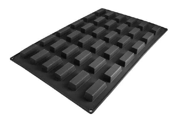 36-Piece Silicone Baking Mold Set for Financiers, Madeleines & Mini Cakes - Non-Stick, BPA-Free, Oven & Freezer Safe - Perfect for Home Baking, Dessert Making & Party Treats